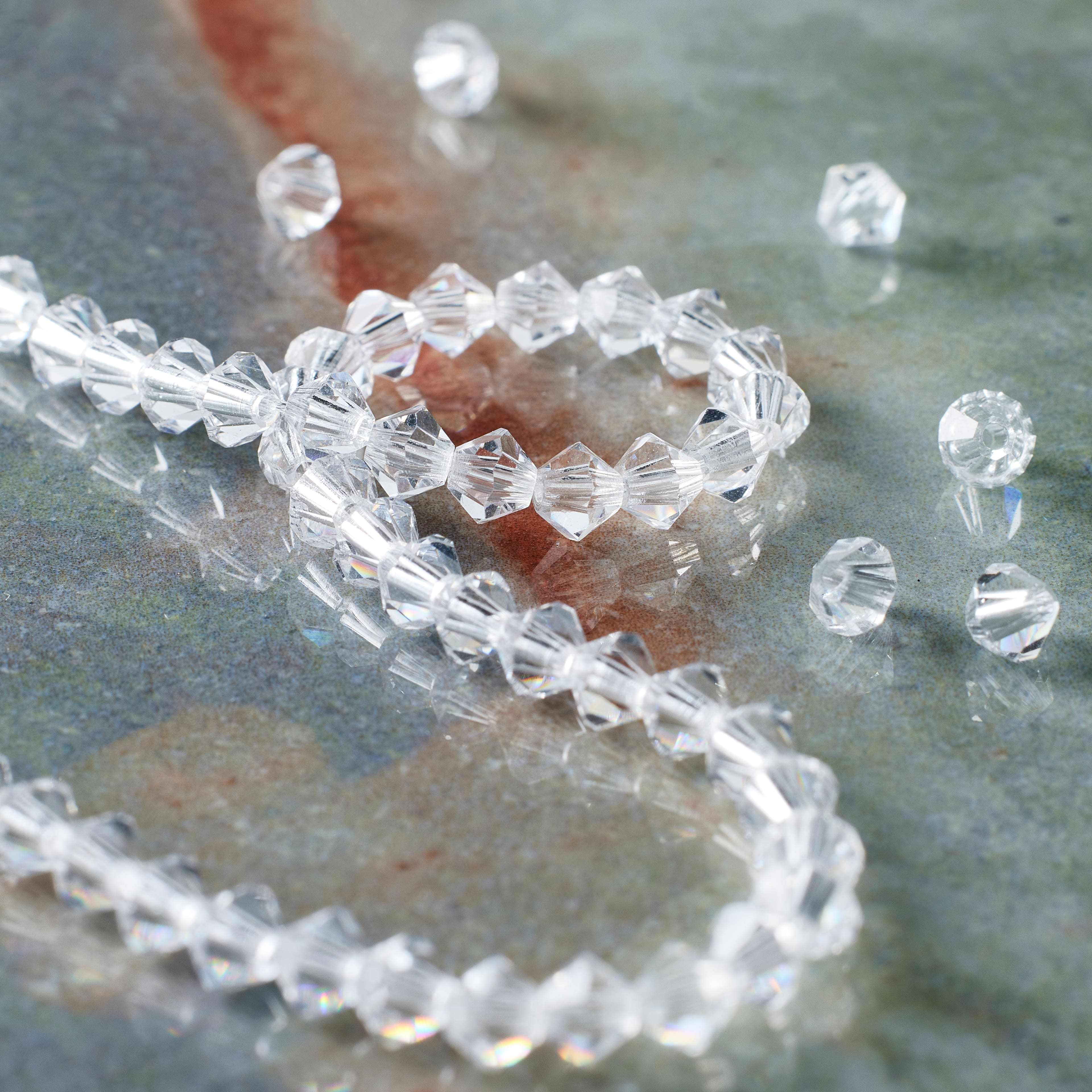 12 Pack: Preciosa® Czech Crystal Bicone Beads, 4mm by Bead Landing™
