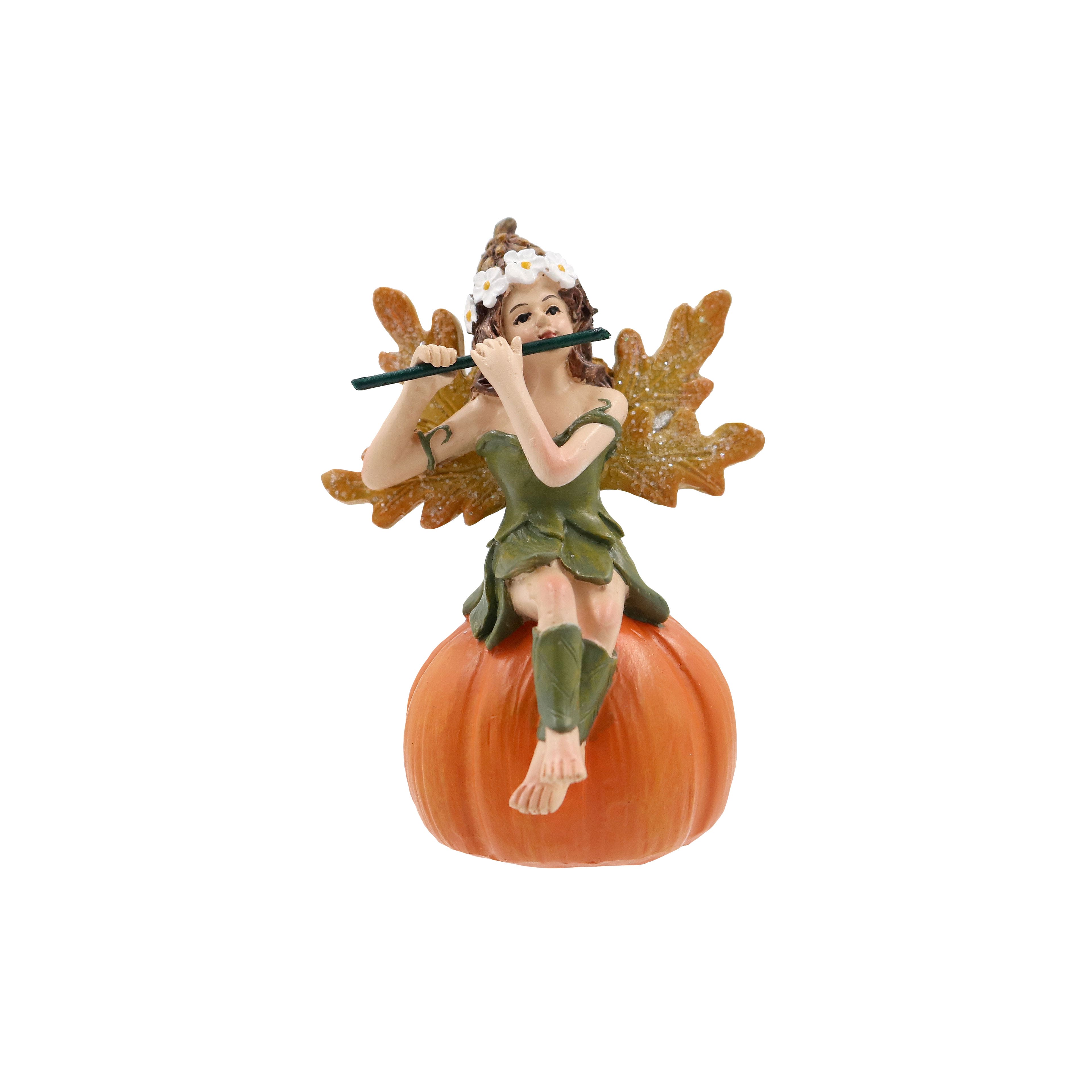 Mini Fall Fairy on Pumpkin by Ashland&#xAE;