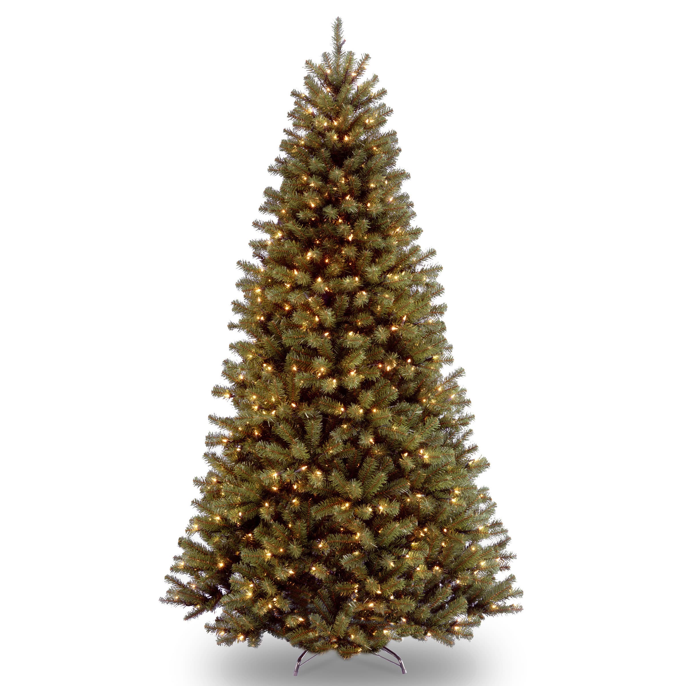 9ft. Pre-Lit PowerConnect&#x2122; North Valley Spruce Artificial Christmas Tree, Light Parade&#xAE; LED Lights