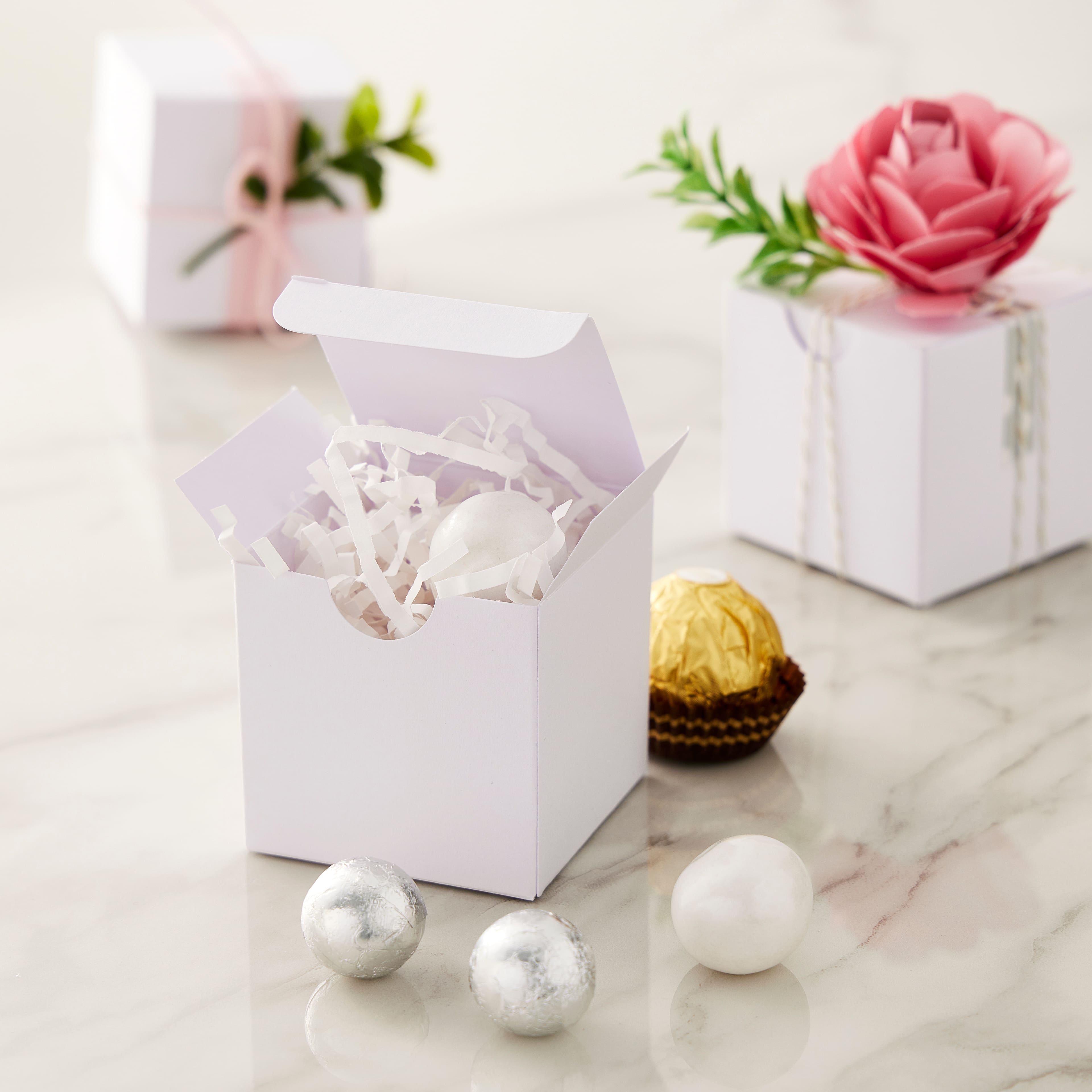 White Favor Box Kit by Celebrate It™