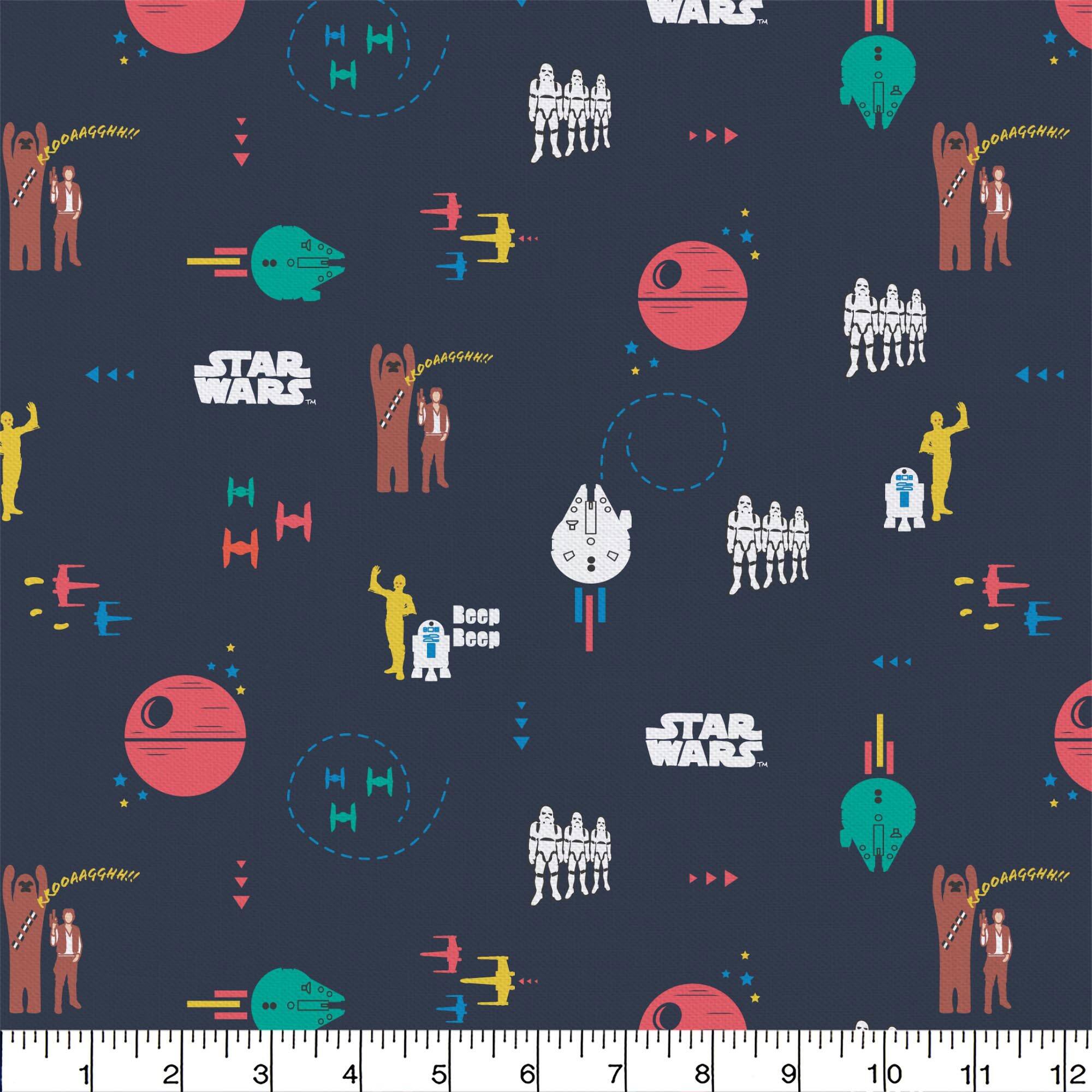 Star Wars™ Paper Imagery Precut Cotton Fabric