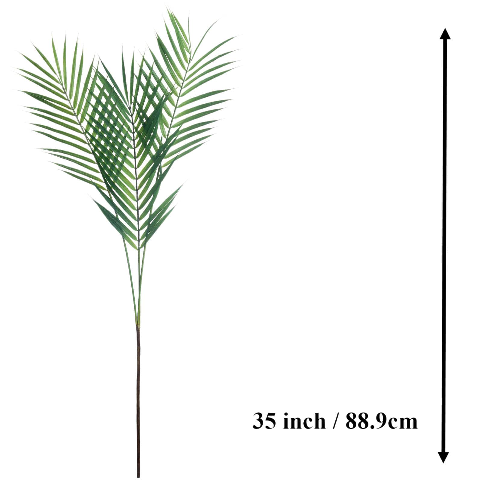 35&#x22; Green Areca Palm Frond Stem by Ashland&#xAE;