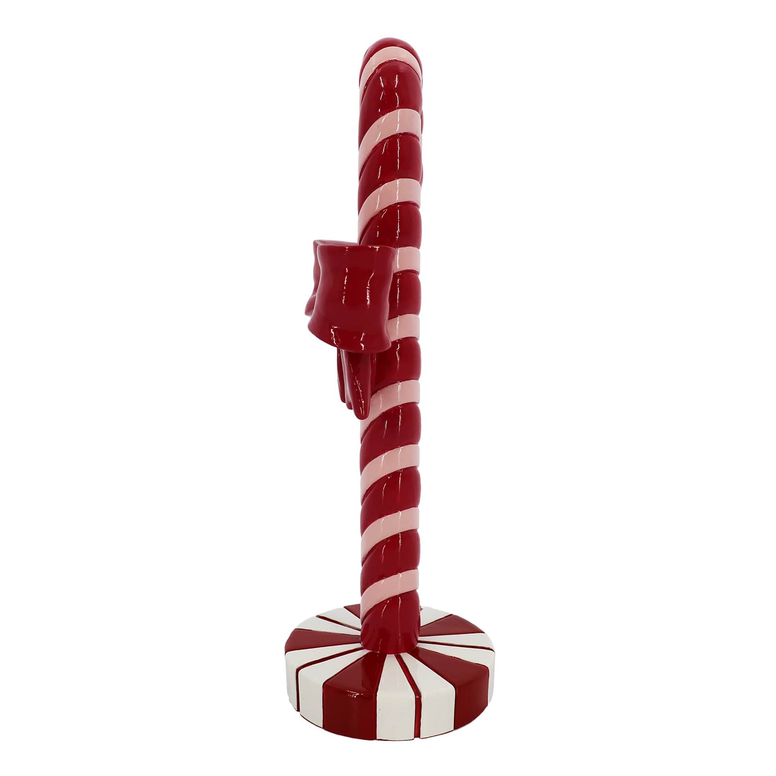 8&#x22; Candy Cane with Bow Tabletop D&#xE9;cor by Ashland&#xAE;