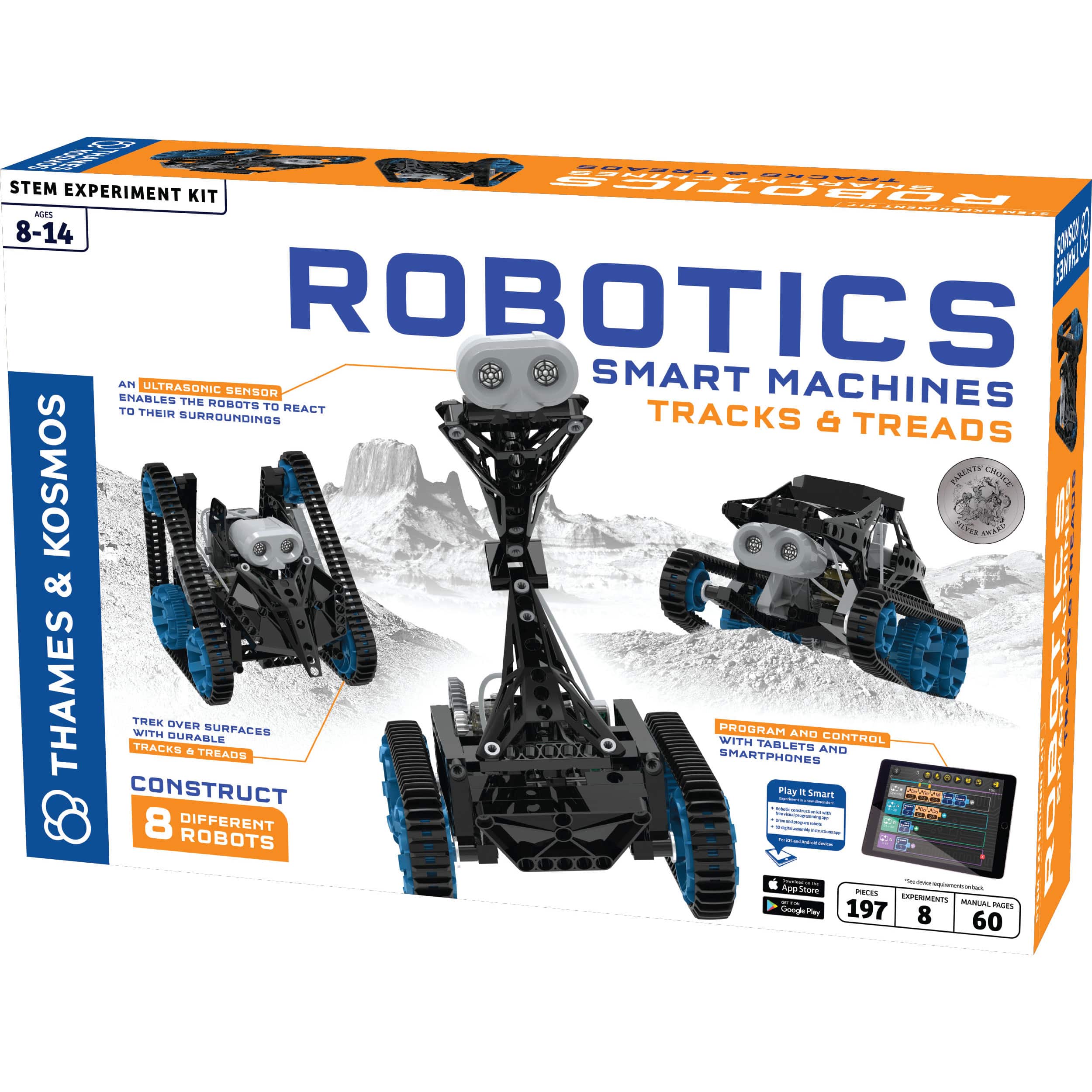 Thames &#x26; Kosmos Robotics Smart Machines Tracks &#x26; Treads Engineering Kit