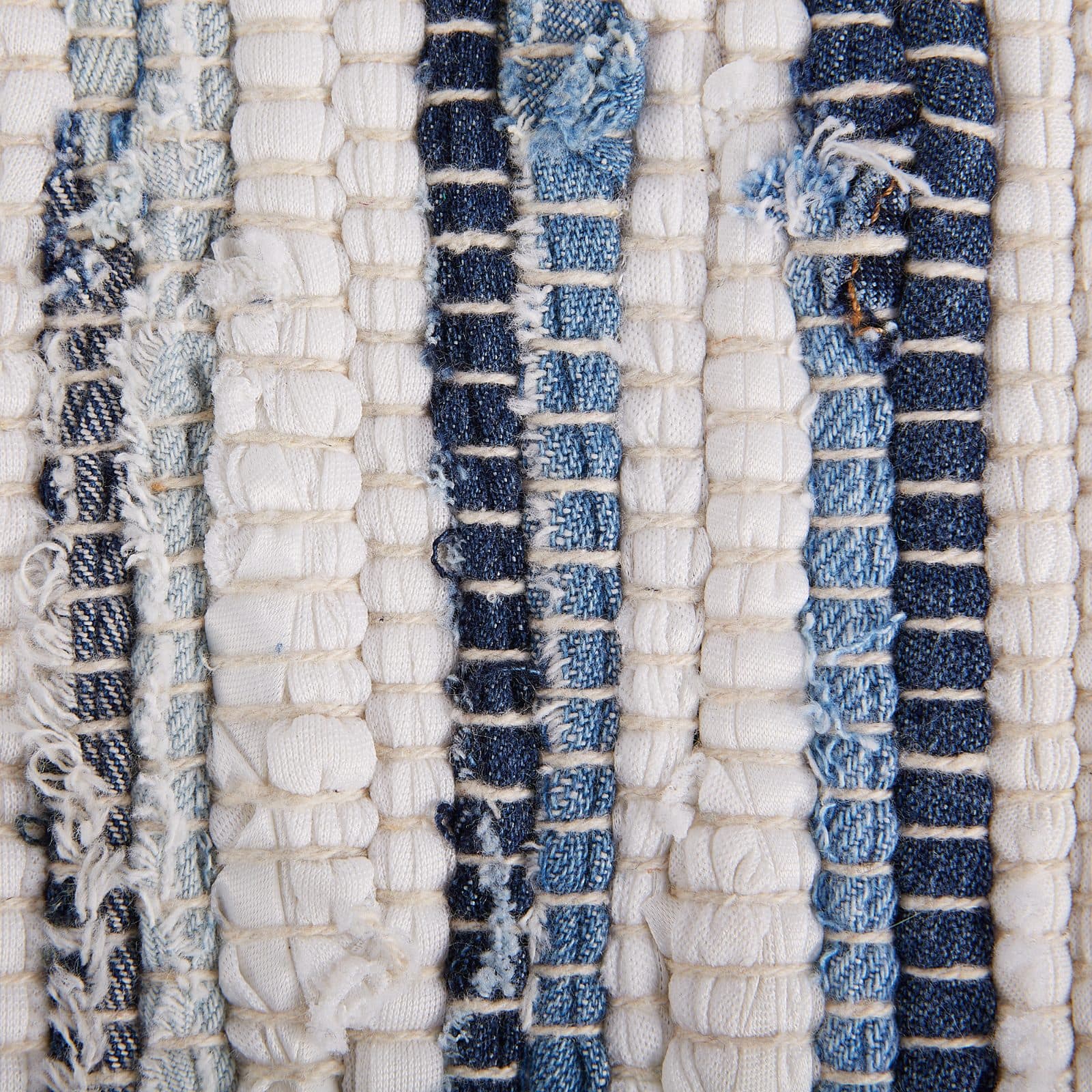 DII&#xAE; Multi Denim Rag Rug, 2ft. x 3ft.