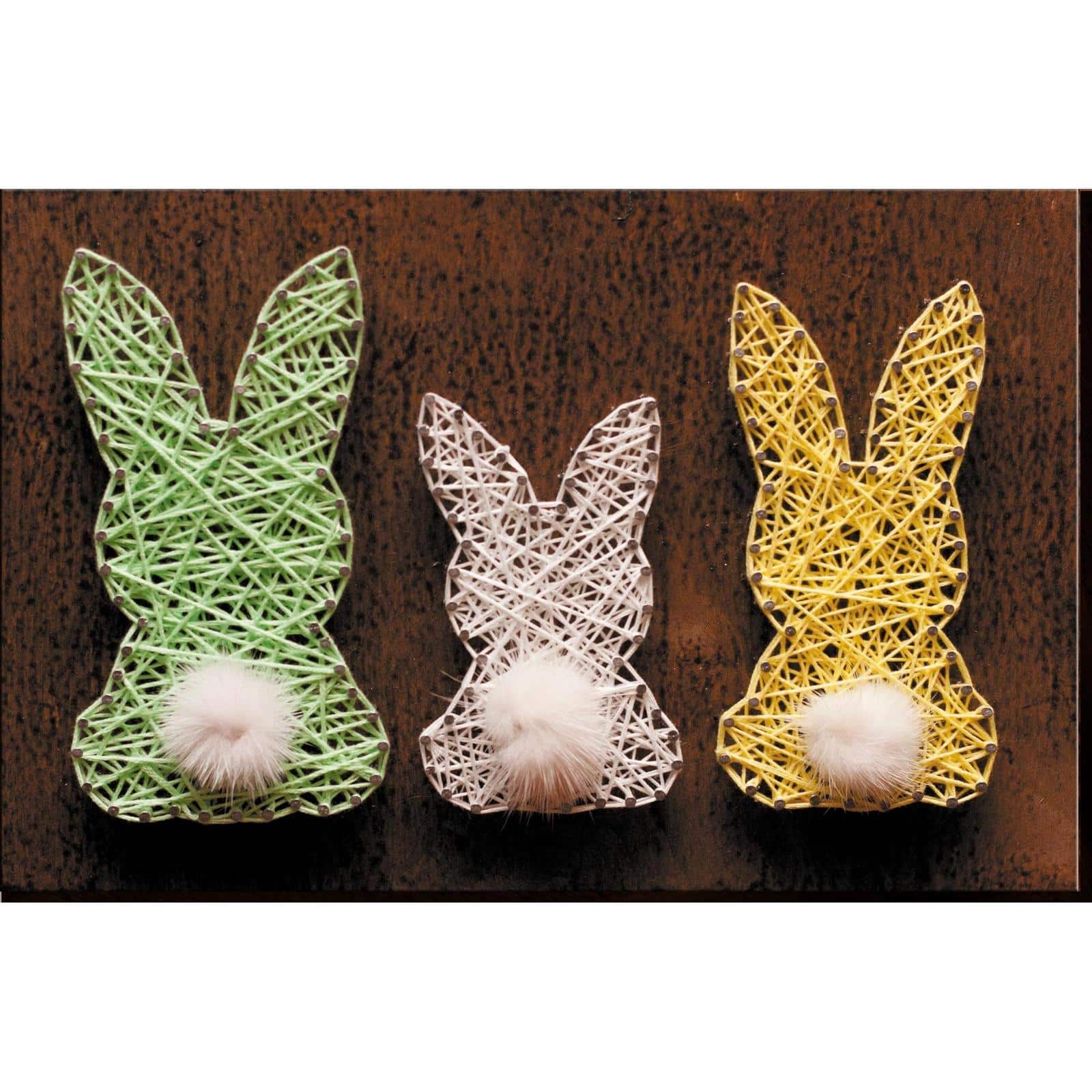 Abris Art Little hares ABC-013 String Art Creative Kit