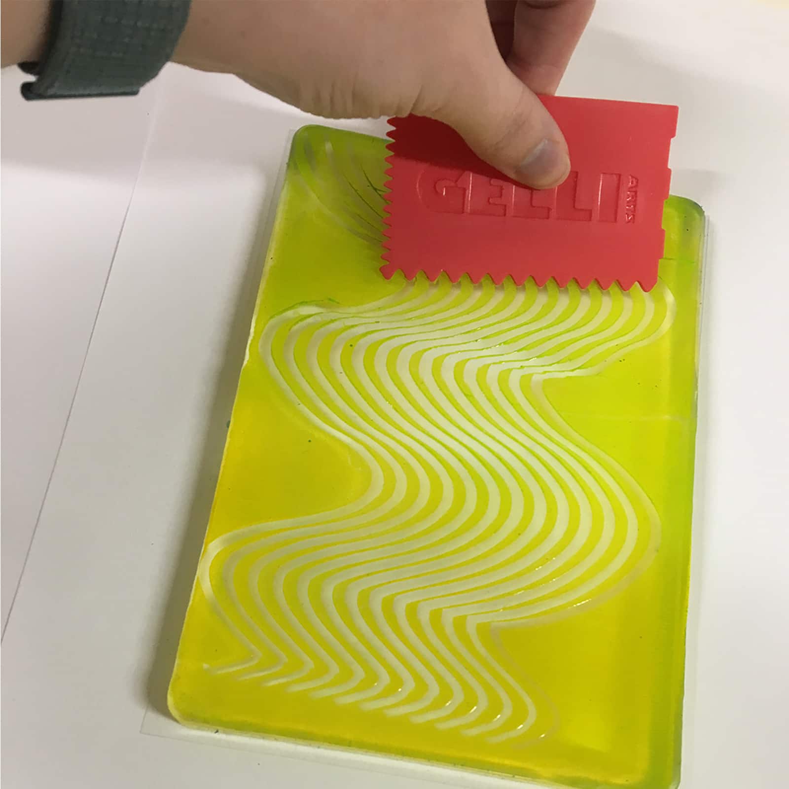 5 x 5 - Gelli Printing Plate