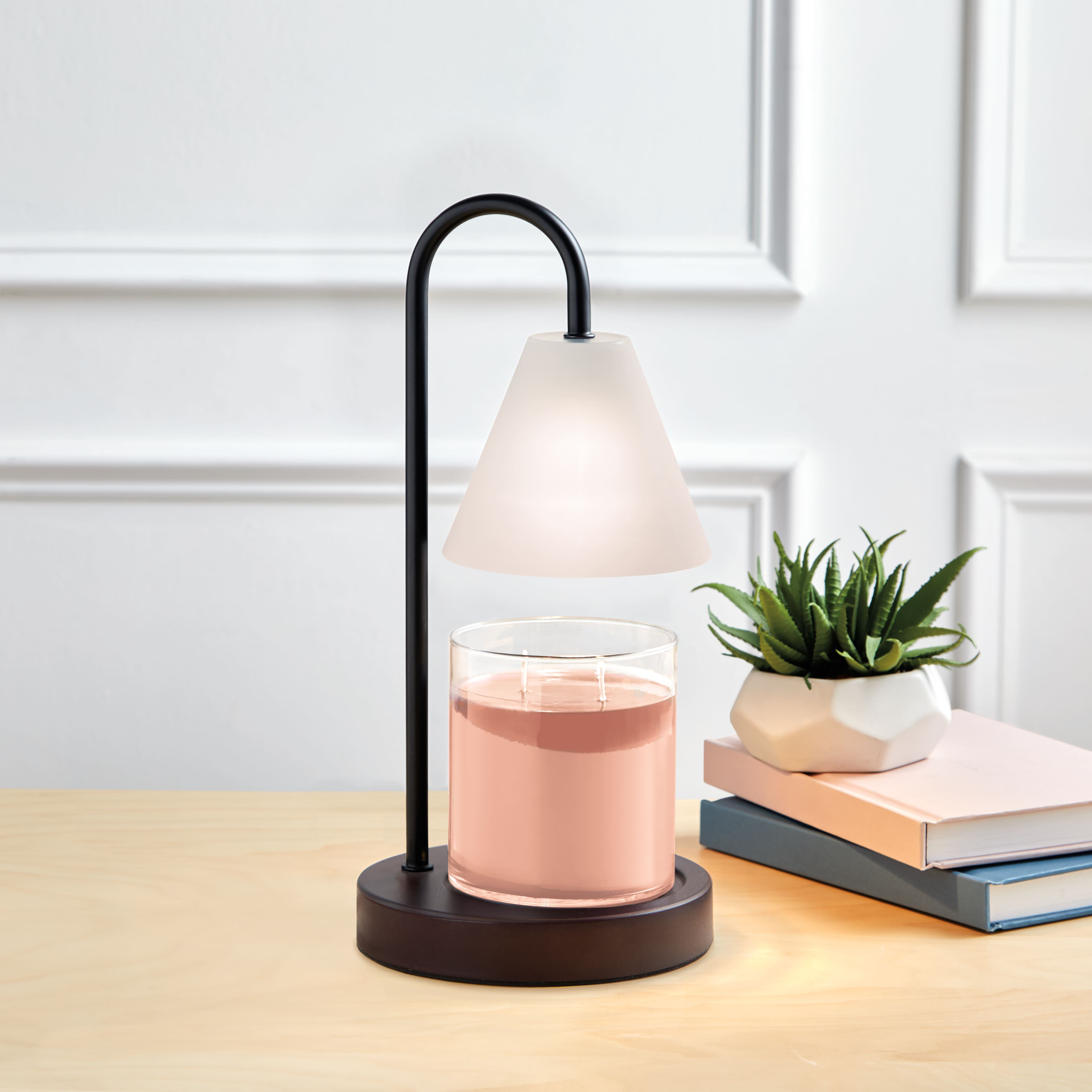 12.5" White Candle Lamp Warmer by Ashland®