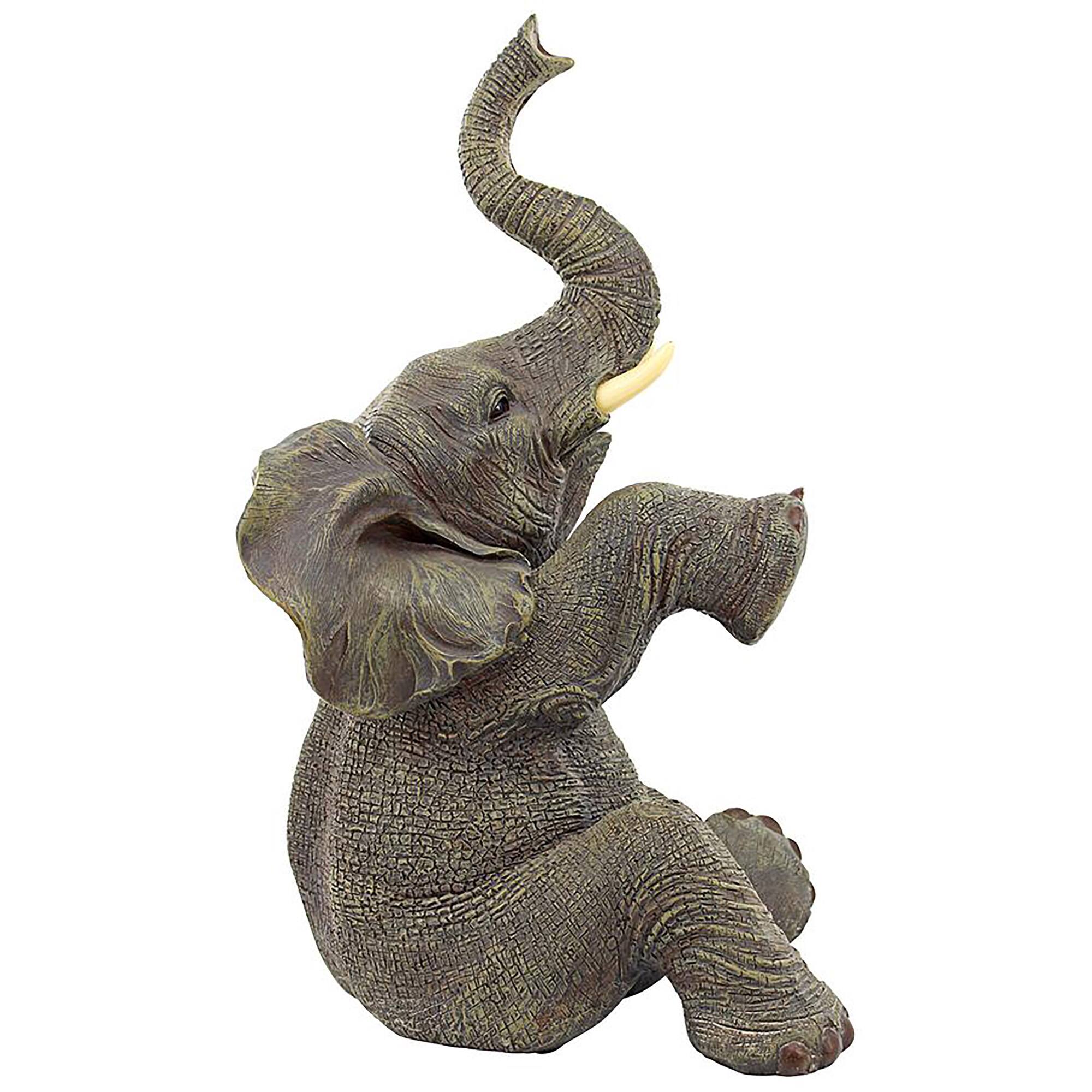 Design Toscano 20" Petey the Pint-Sized Elephant Garden Statue