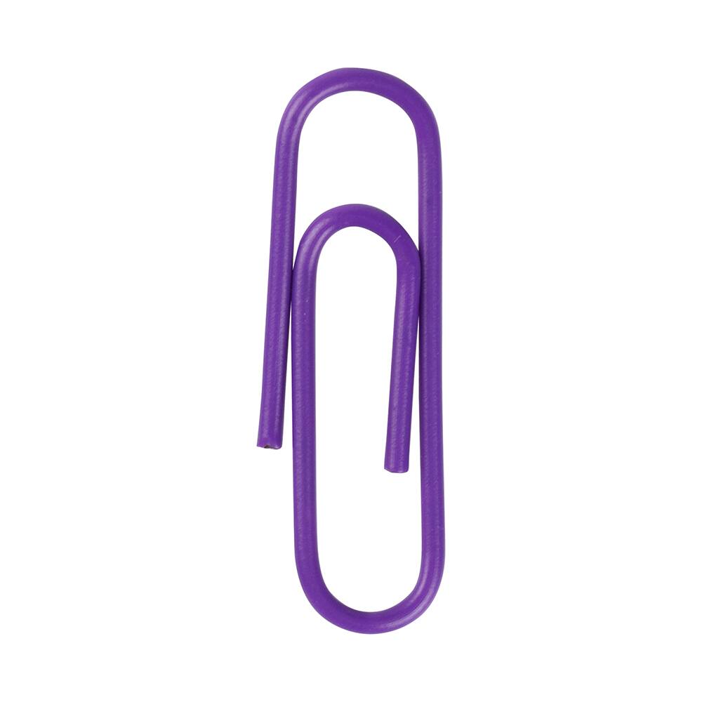 JAM Paper 1&#x22; Colorful Standard Paper Clips, 2 Packs of 100