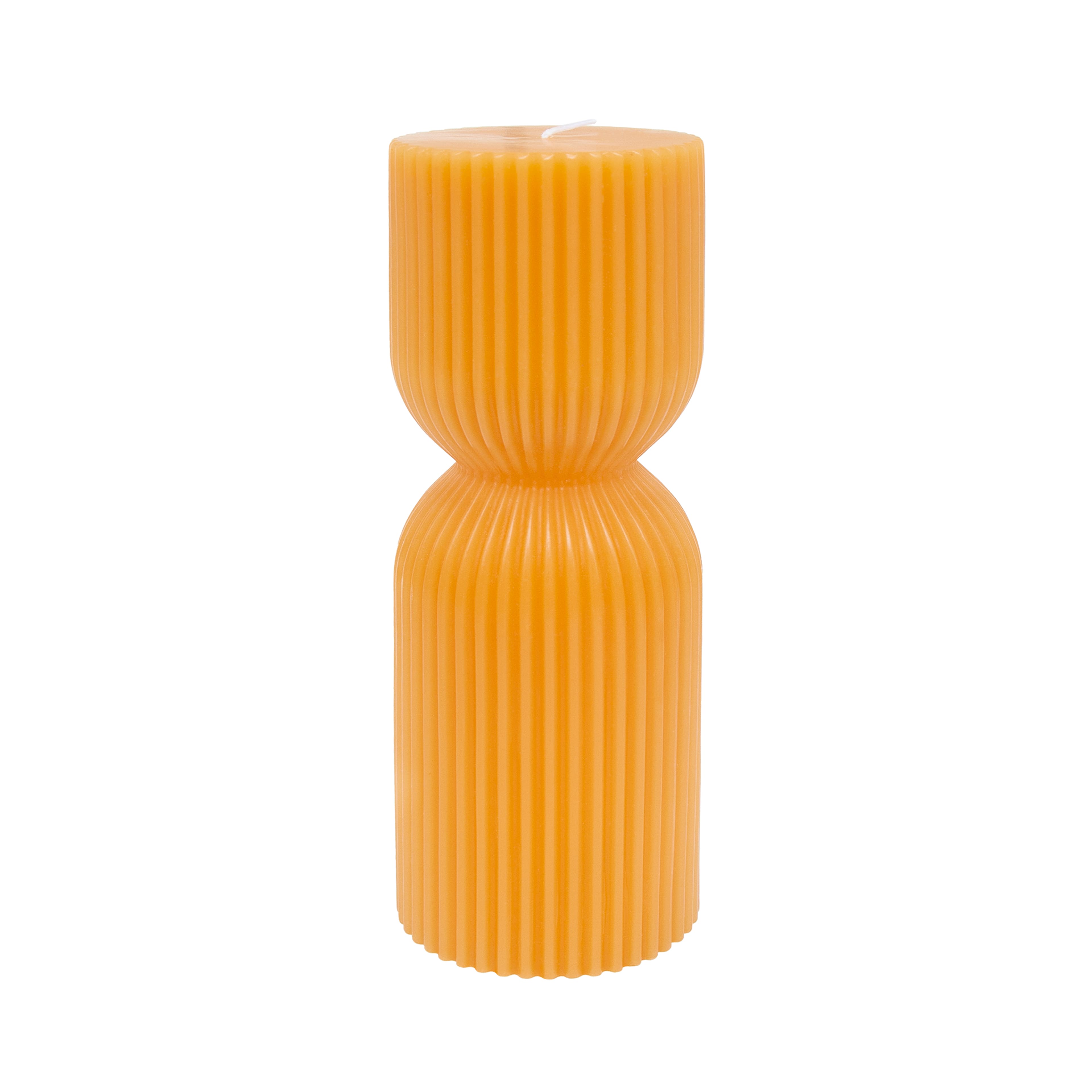 8&#x22; Ribbed Pillar Candle by Ashland&#xAE;