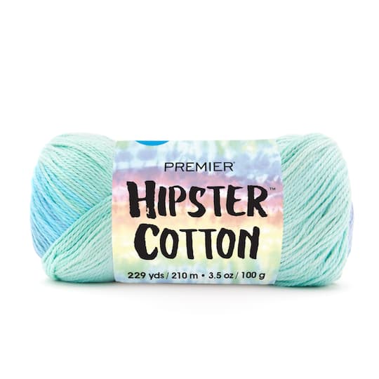 Premier� Yarns Hipster Cotton? Yarn in Hello Hydrangea | 3.5 oz | Michaels�