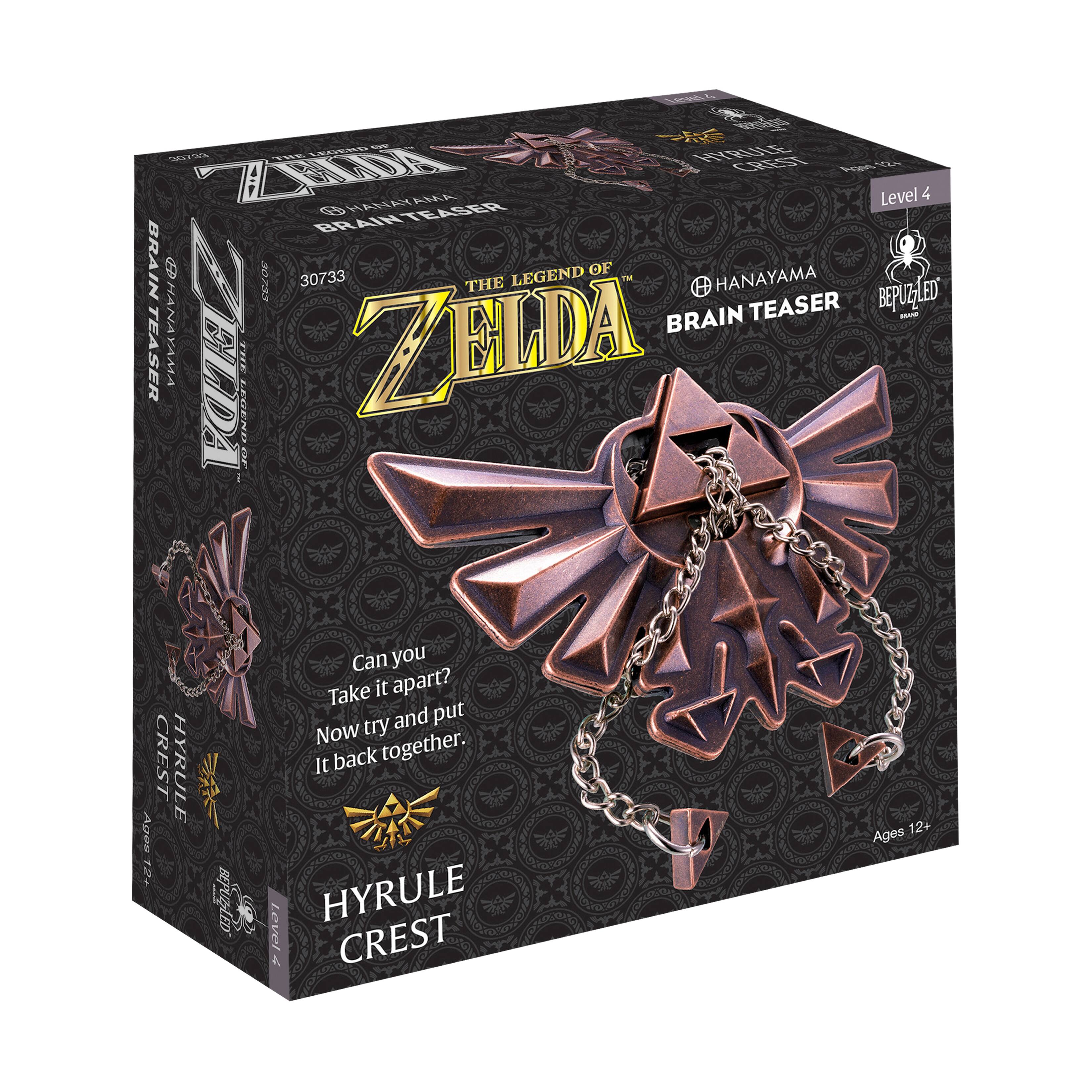 Hanayama Level 4 Cast Puzzle - The Legend of Zelda: Hyrule Crest