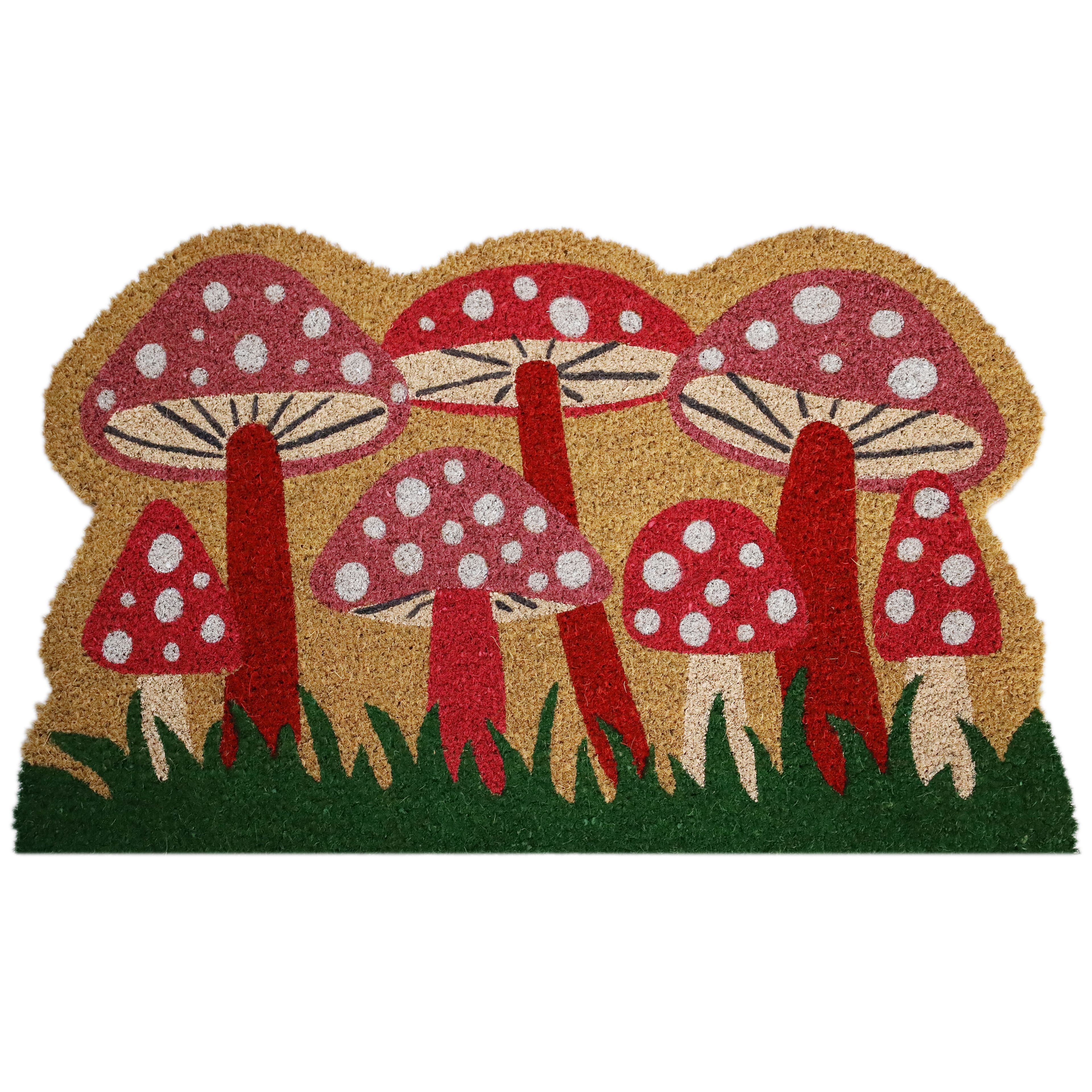 Red Mushrooms Doormat by Ashland&#xAE;