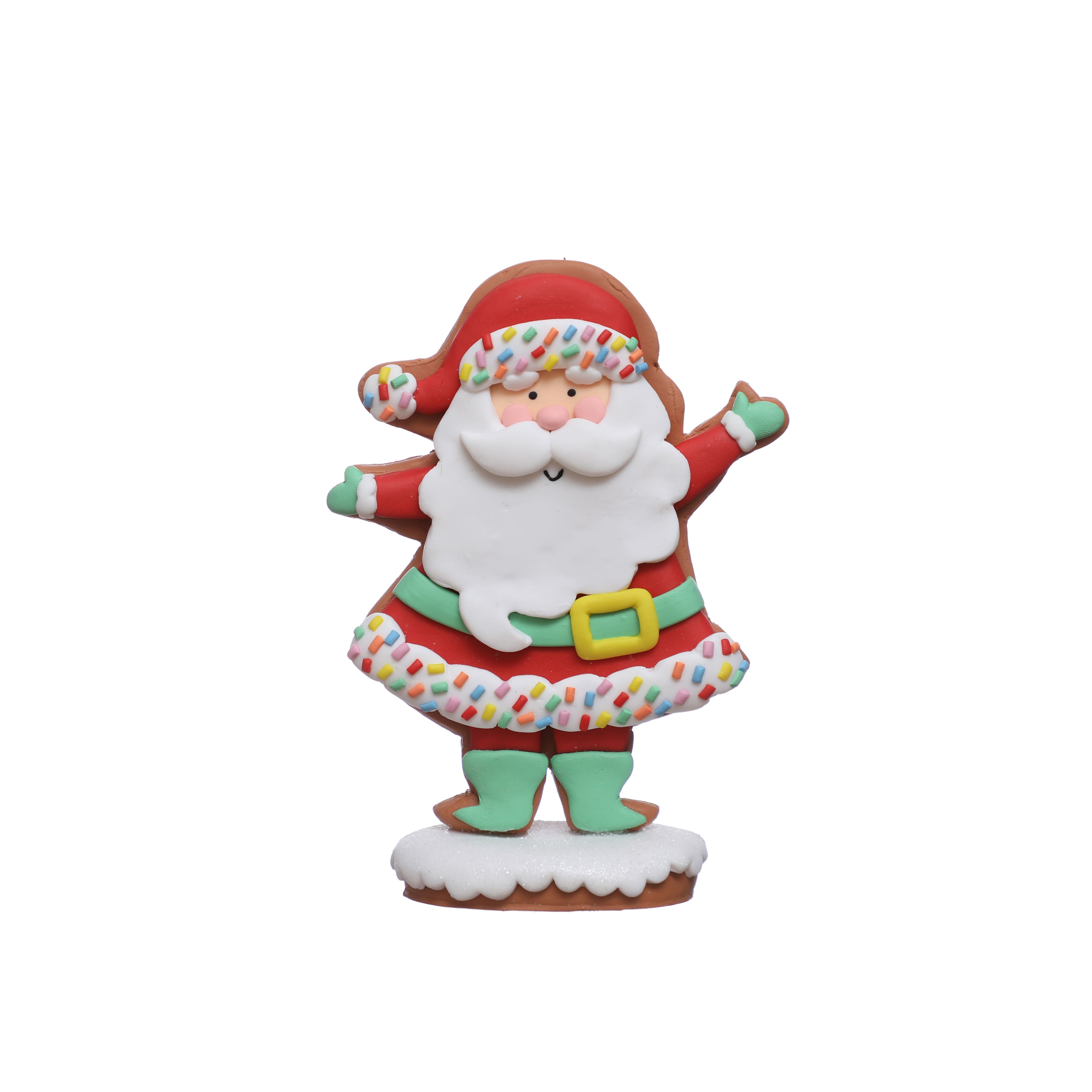 Sprinkle Shop 6&#x22; Clay Santa Tabletop D&#xE9;cor by Ashland&#xAE;