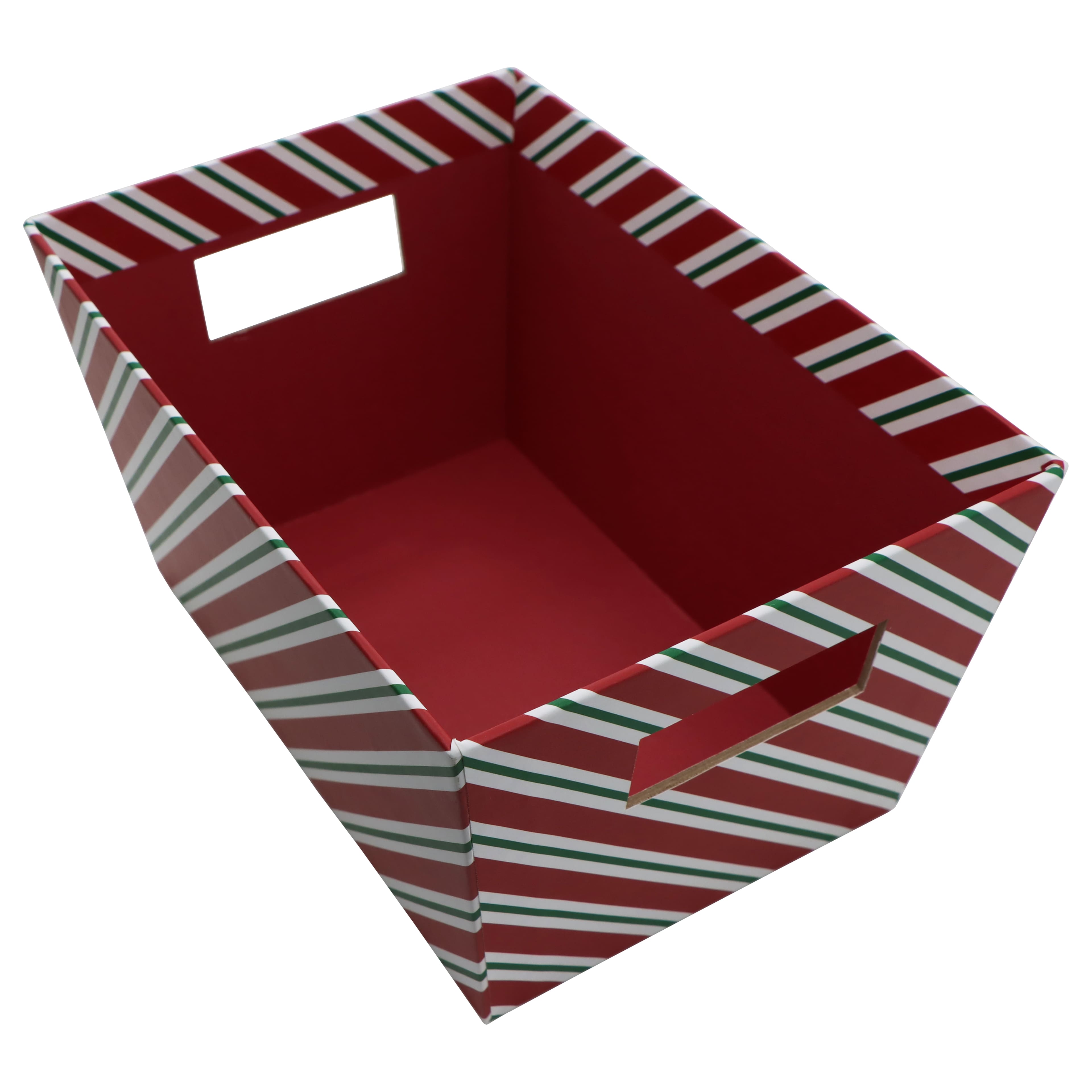 Red Stripe Gift Bin by Ashland&#xAE;