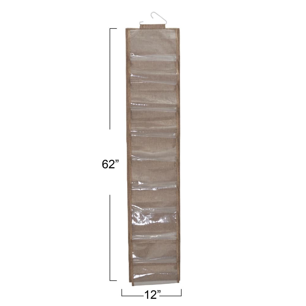 Household Essentials 20 Pocket Closet Shoe File