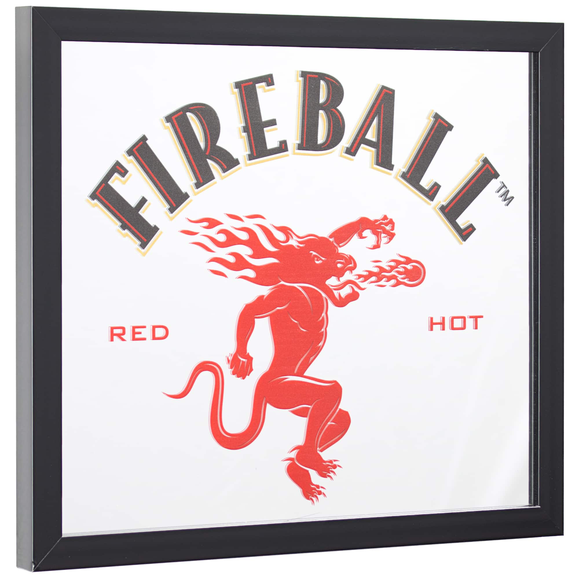 Fireball Whisky Printed Accent Mirror