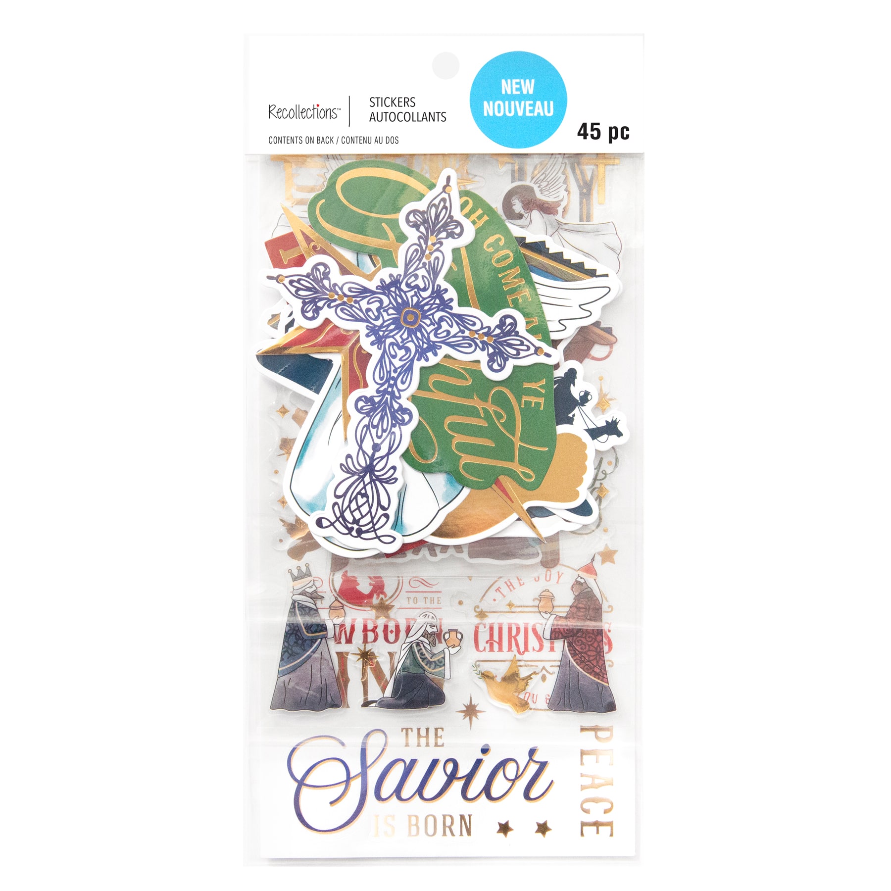 Religious Christmas Sticker Pack by Recollections&#x2122;