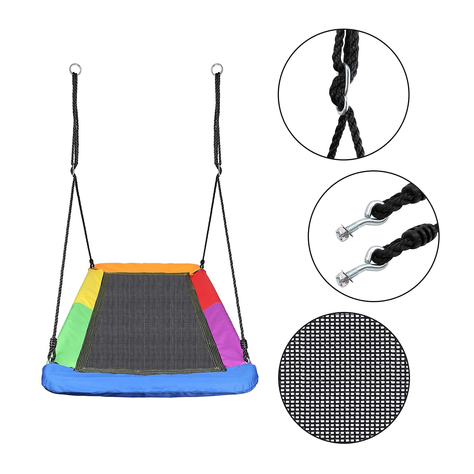 Sorbus Indoor &#x26; Outdoor Saucer Swing