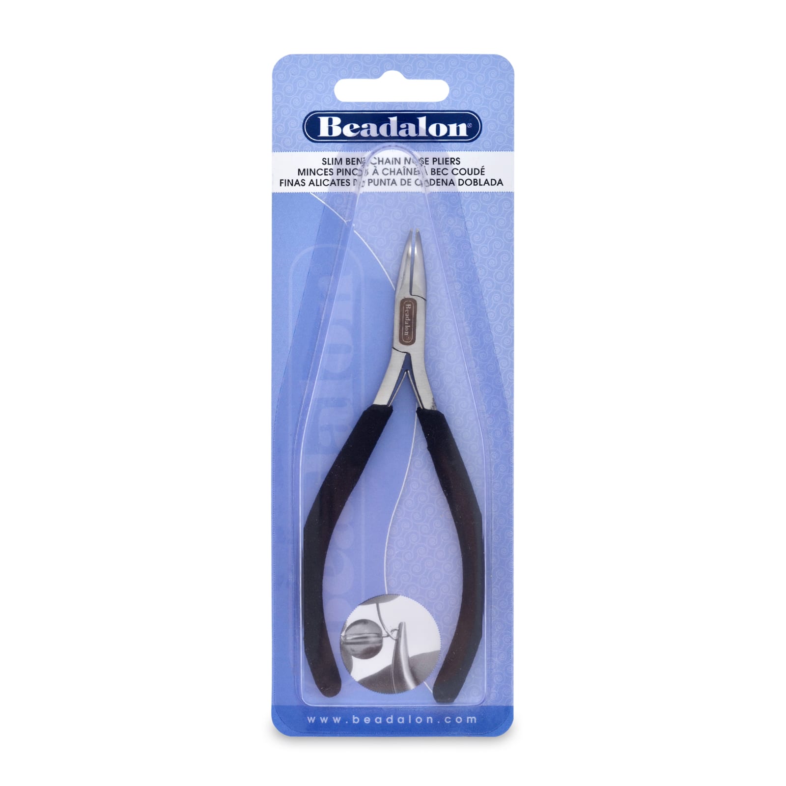 Beadalon - Slim Line Bent Chain Nose Pliers
