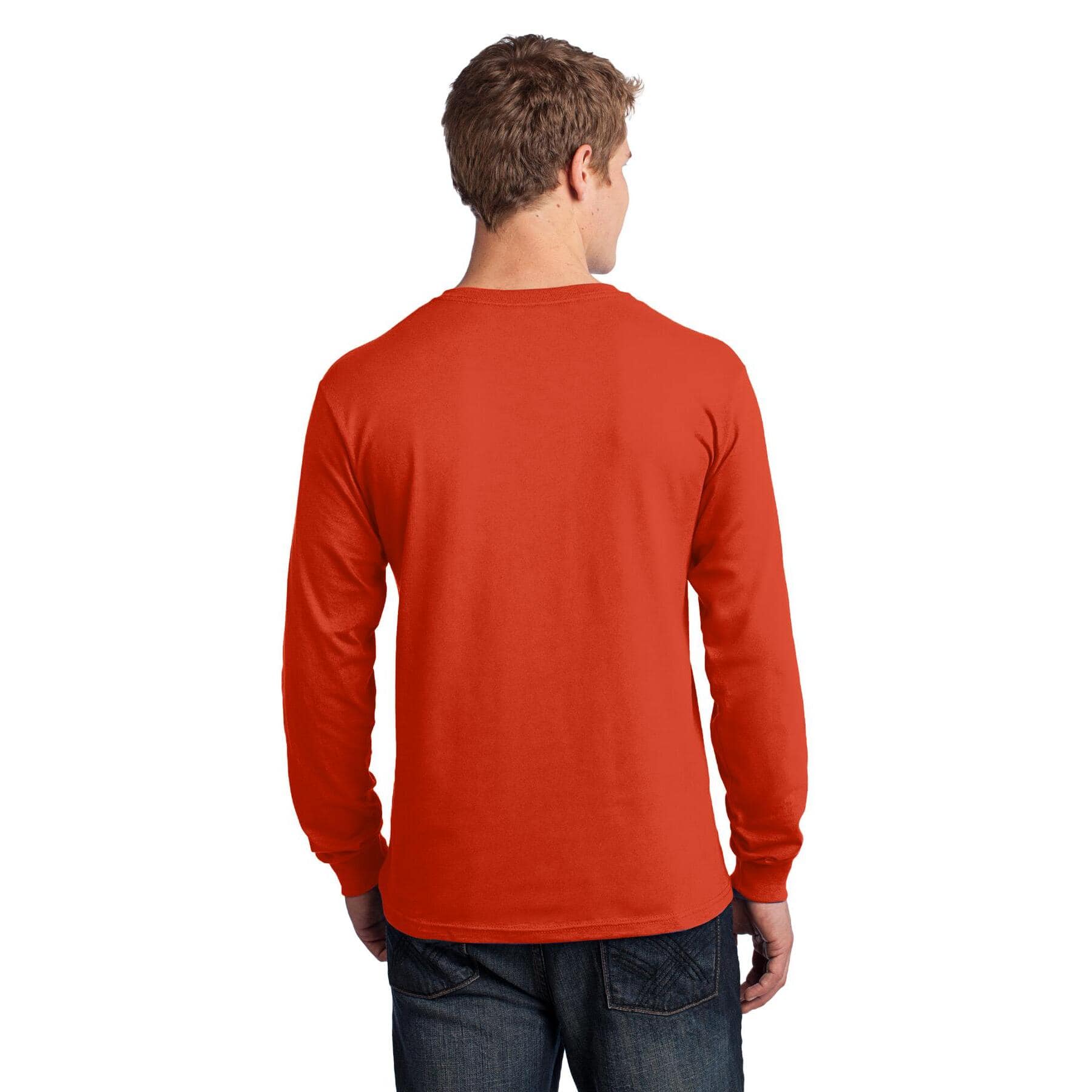 Port & Company® Long Sleeve Adult Core Cotton T-Shirt