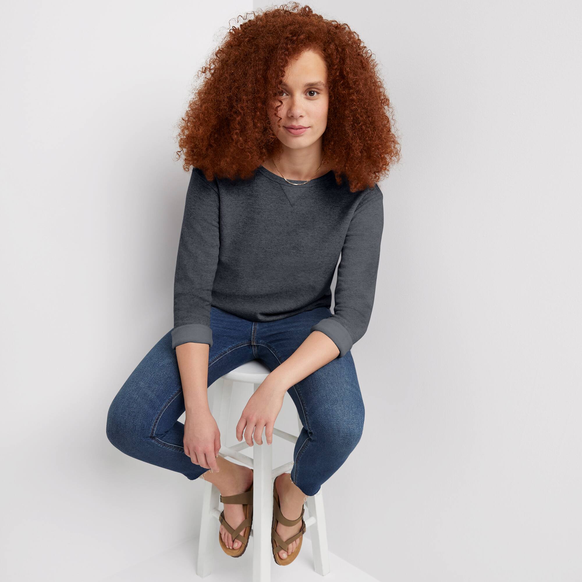 Hanes EcoSmart Women&#x27;s Sweatshirt