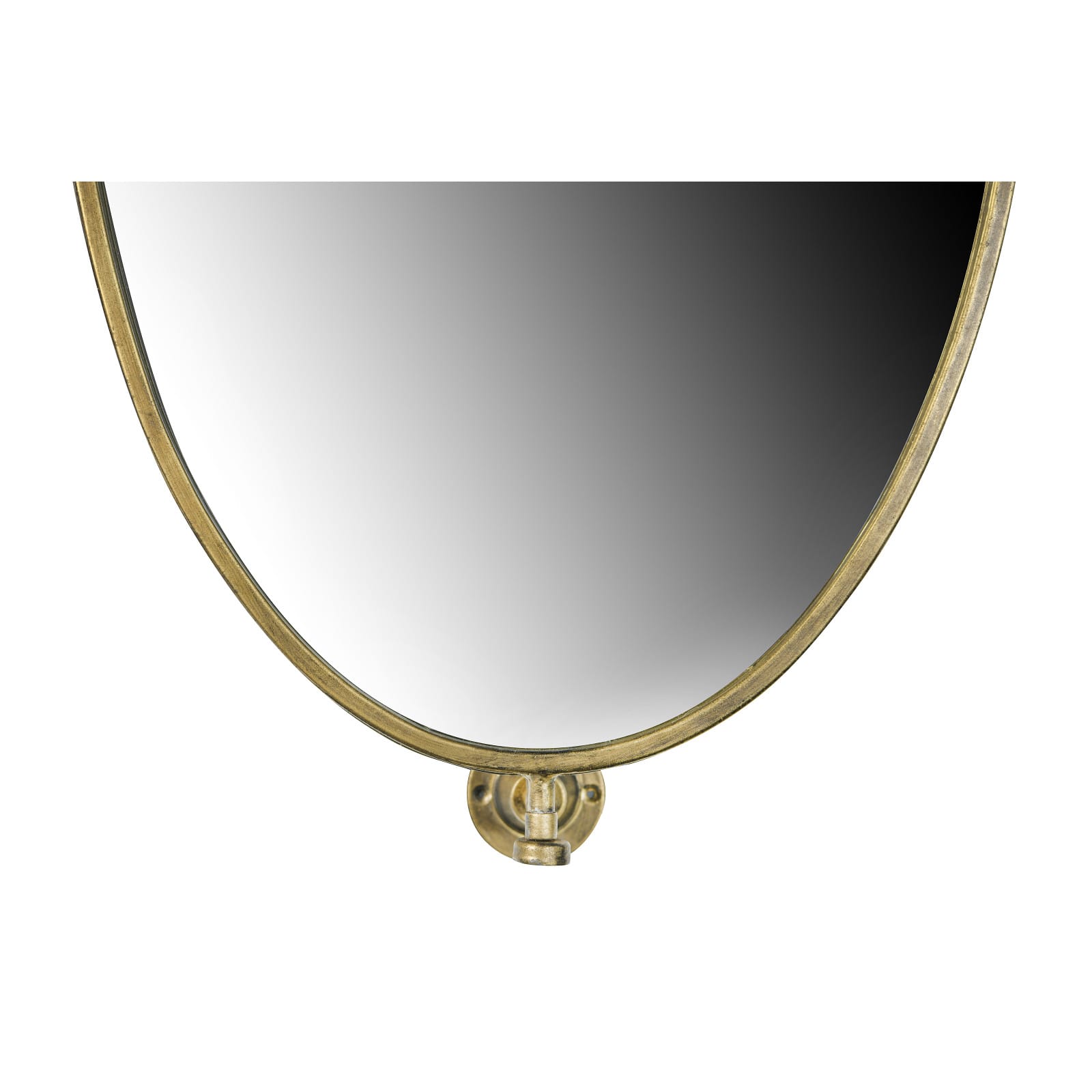 Hello Honey® 27" Gold Pivoting Oval Wall Mirror