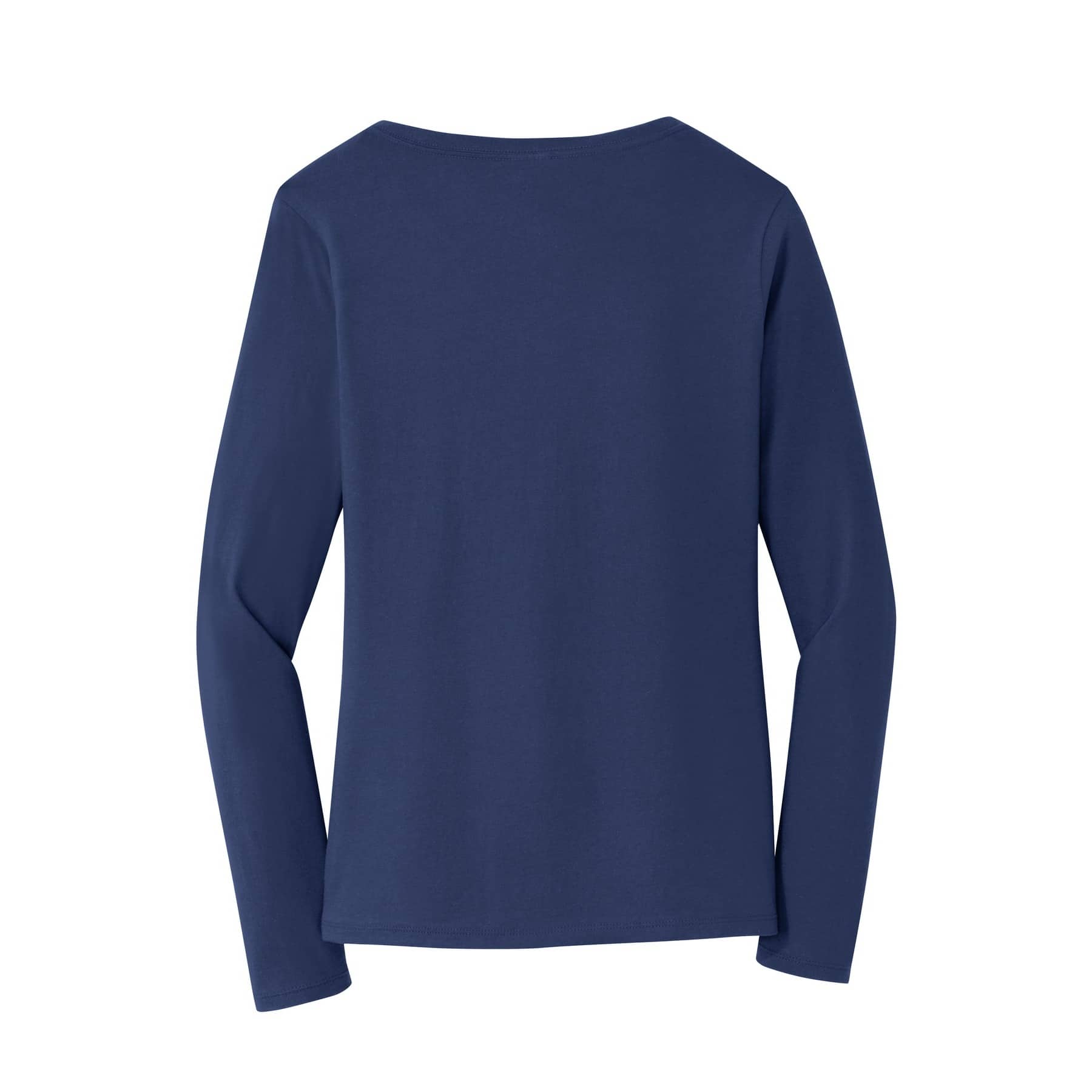 Port &#x26; Company&#xAE; Fan Favorite&#x2122; Colors Long Sleeve Ladies V-Neck T-Shirt