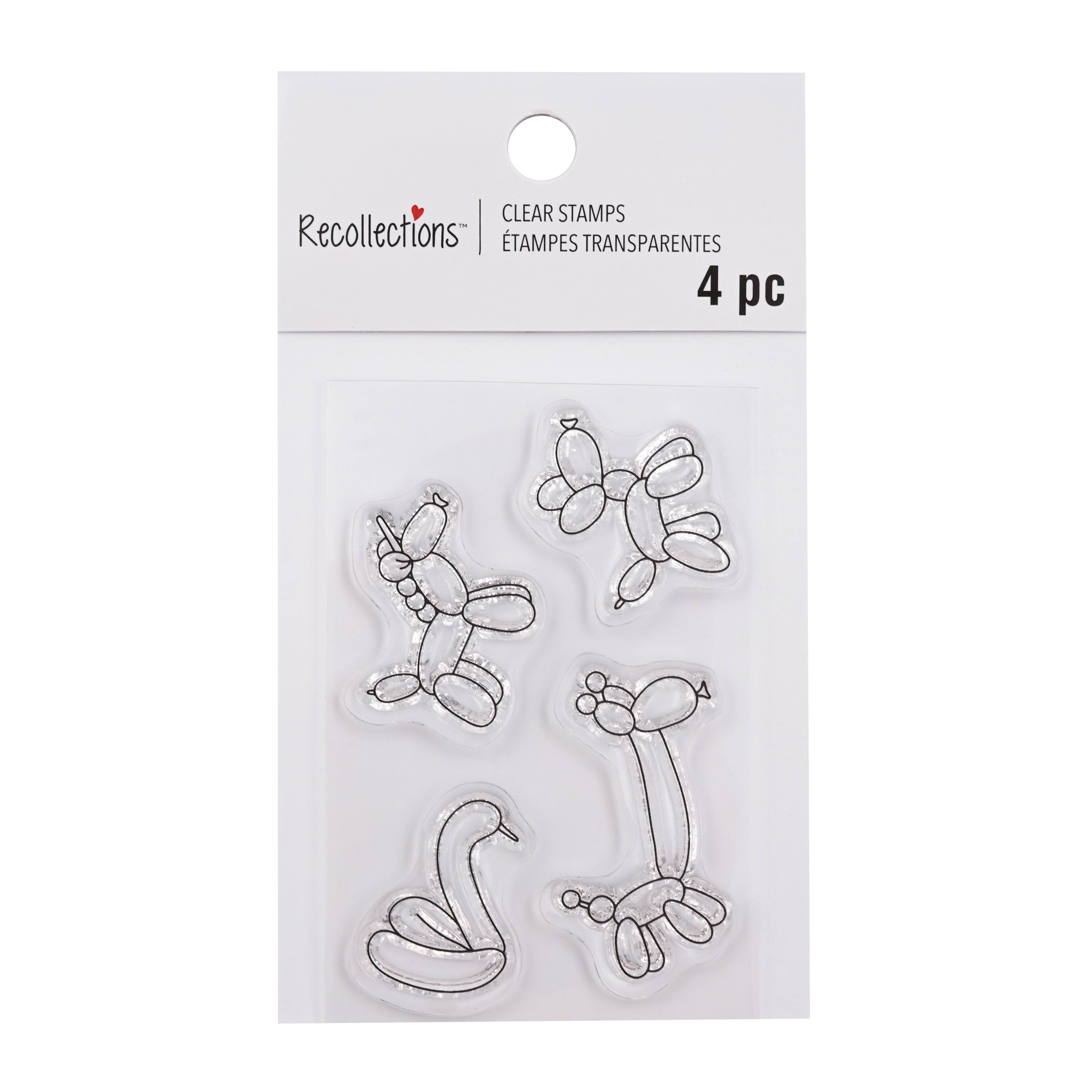 Mini Balloon Animals Clear Stamp Set by Recollections™