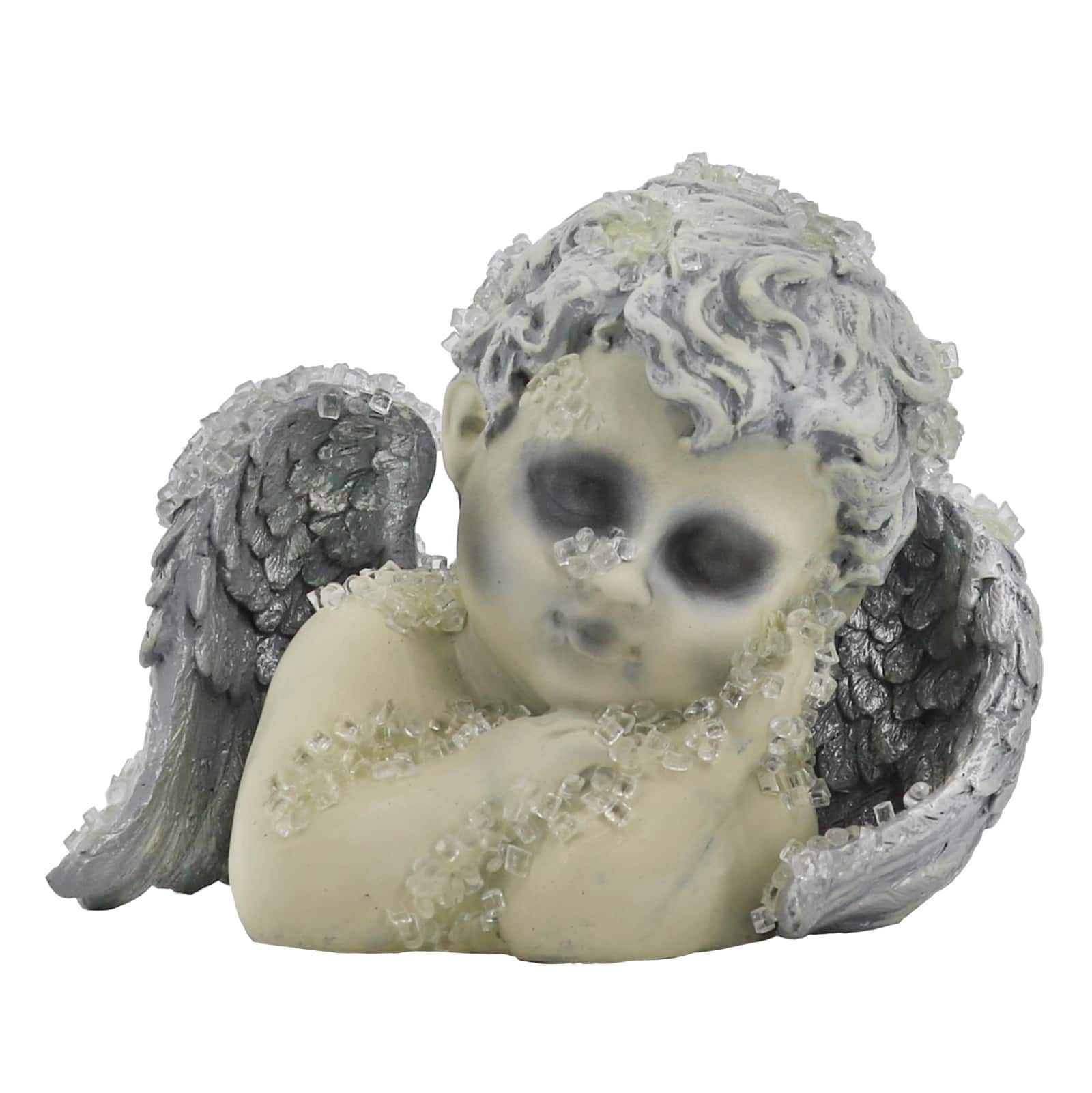 6&#x22; Clear Crystal Studded Tabletop Cupid by Ashland&#xAE;