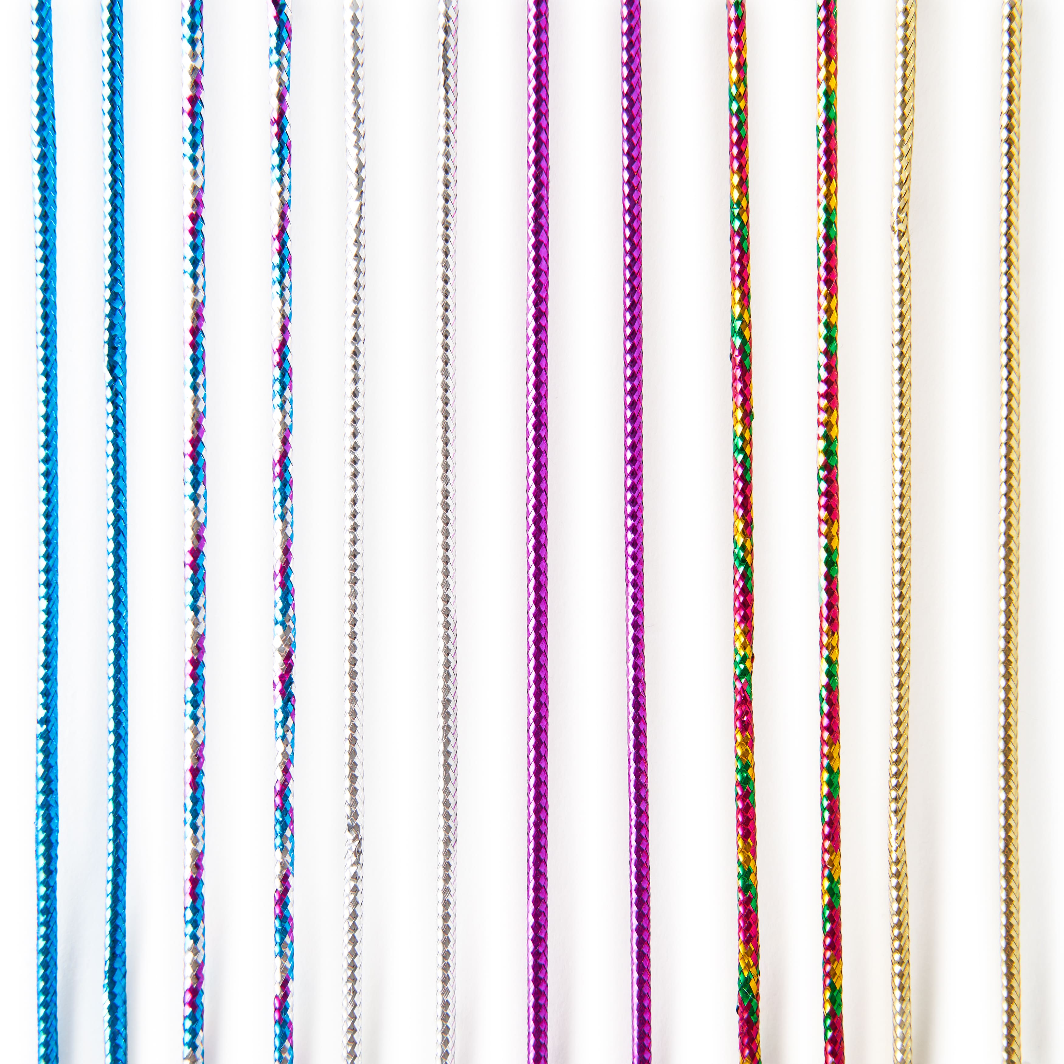 12 Packs: 6 ct. (72 total) Metallic Cords by Creatology™