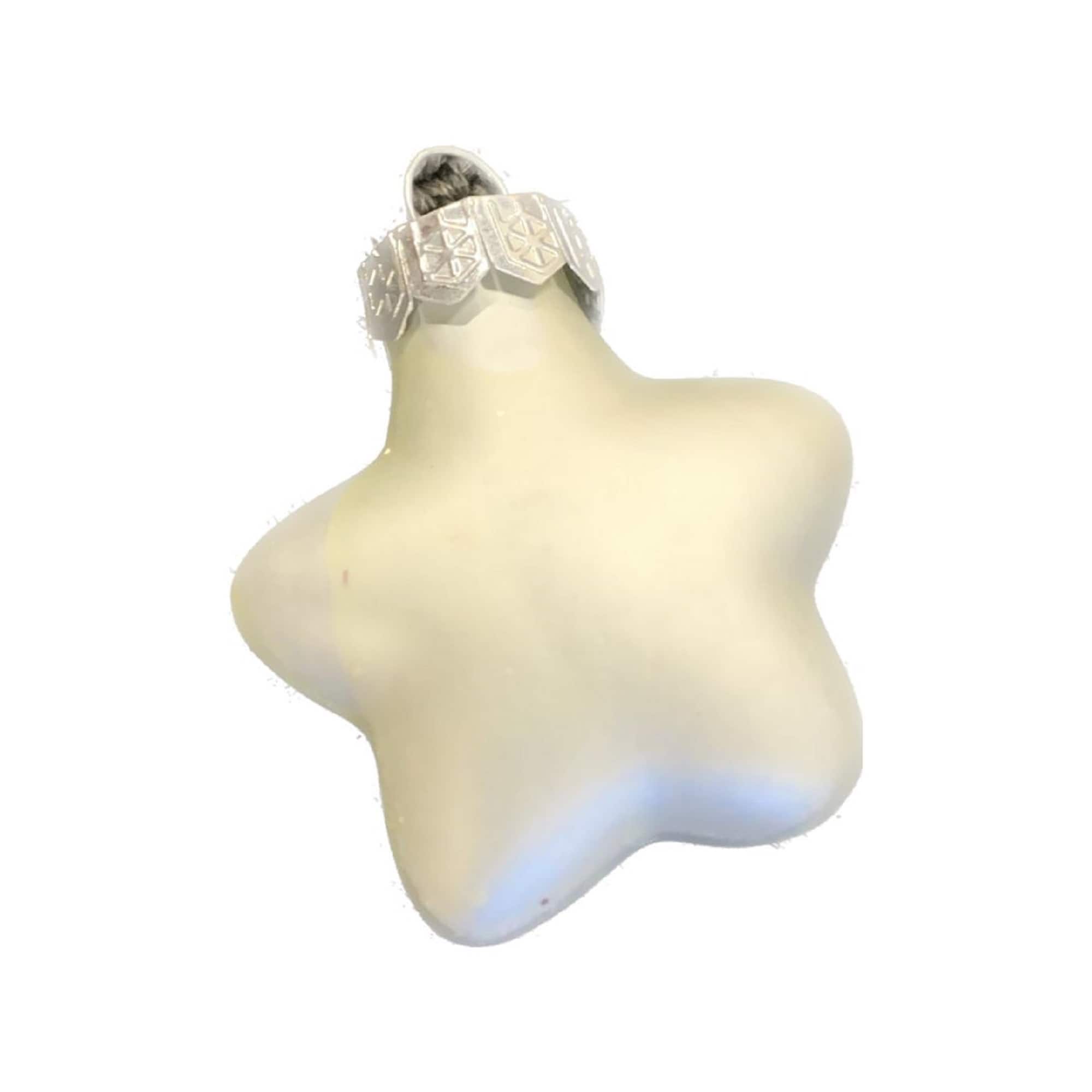 Whitehurst 1.75" Matte Glass Star Ornaments, 56ct.