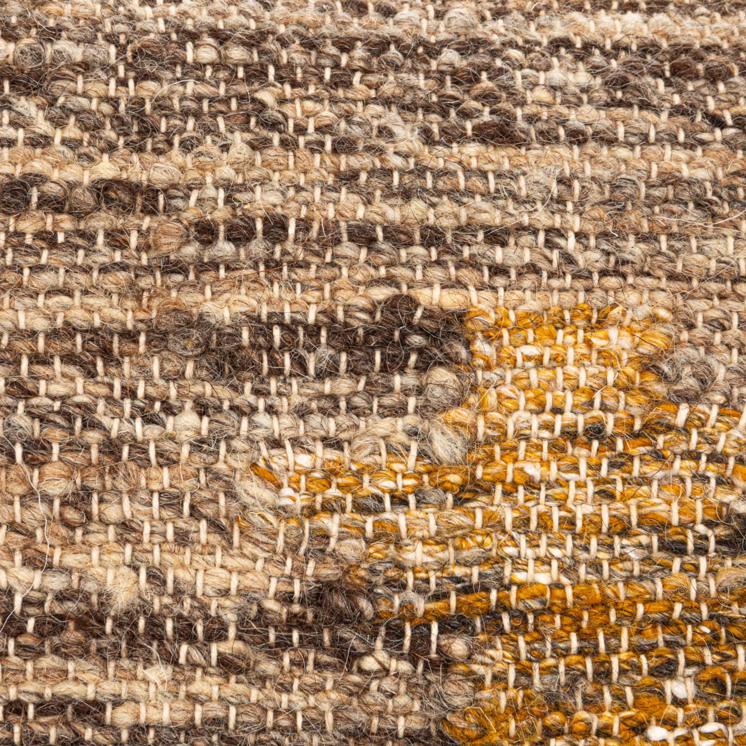 Hello Honey® 24" Woven Mélange Wool Blend Bouclé Lumbar Pillow