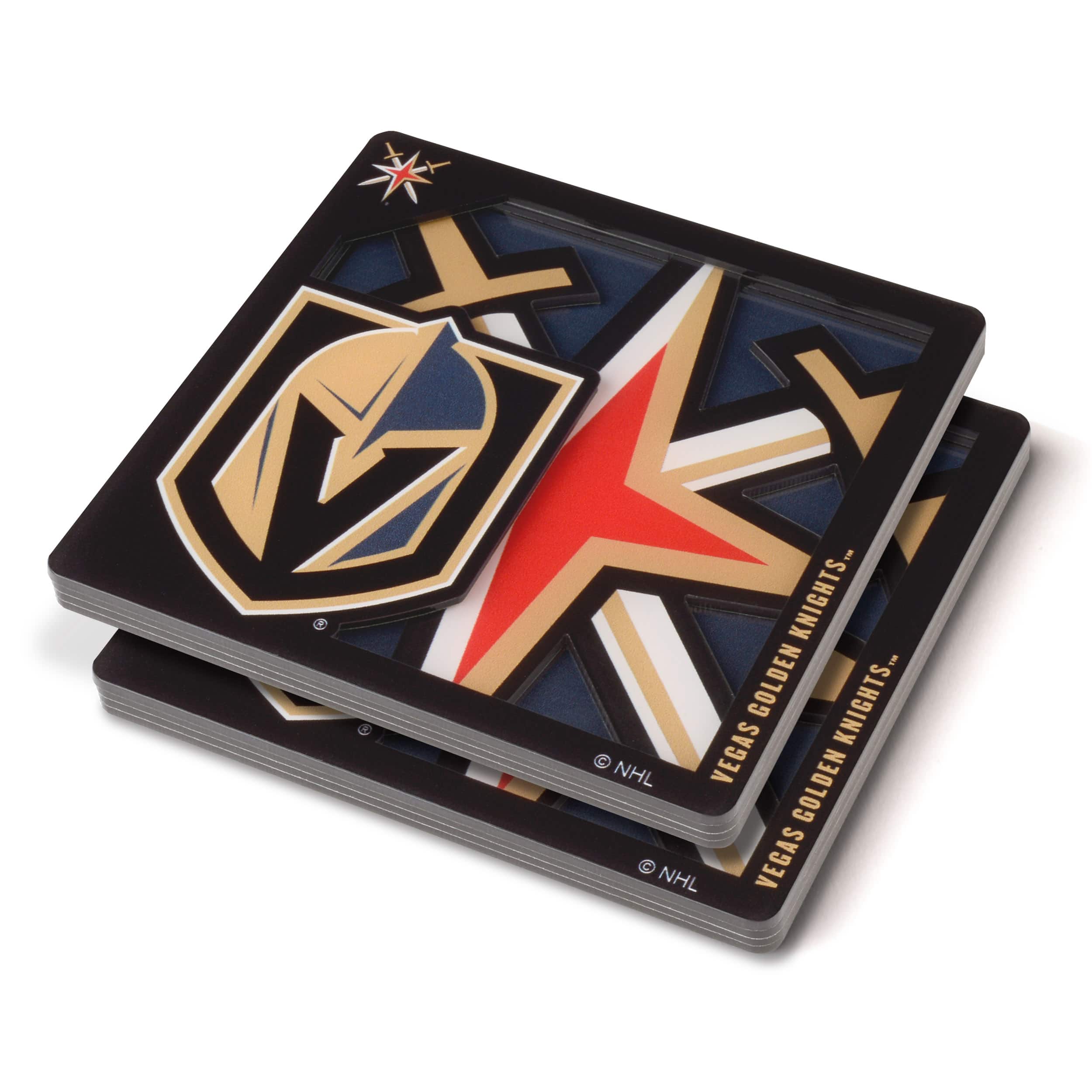 NHL 3D Logo Series Coasters, 2ct.