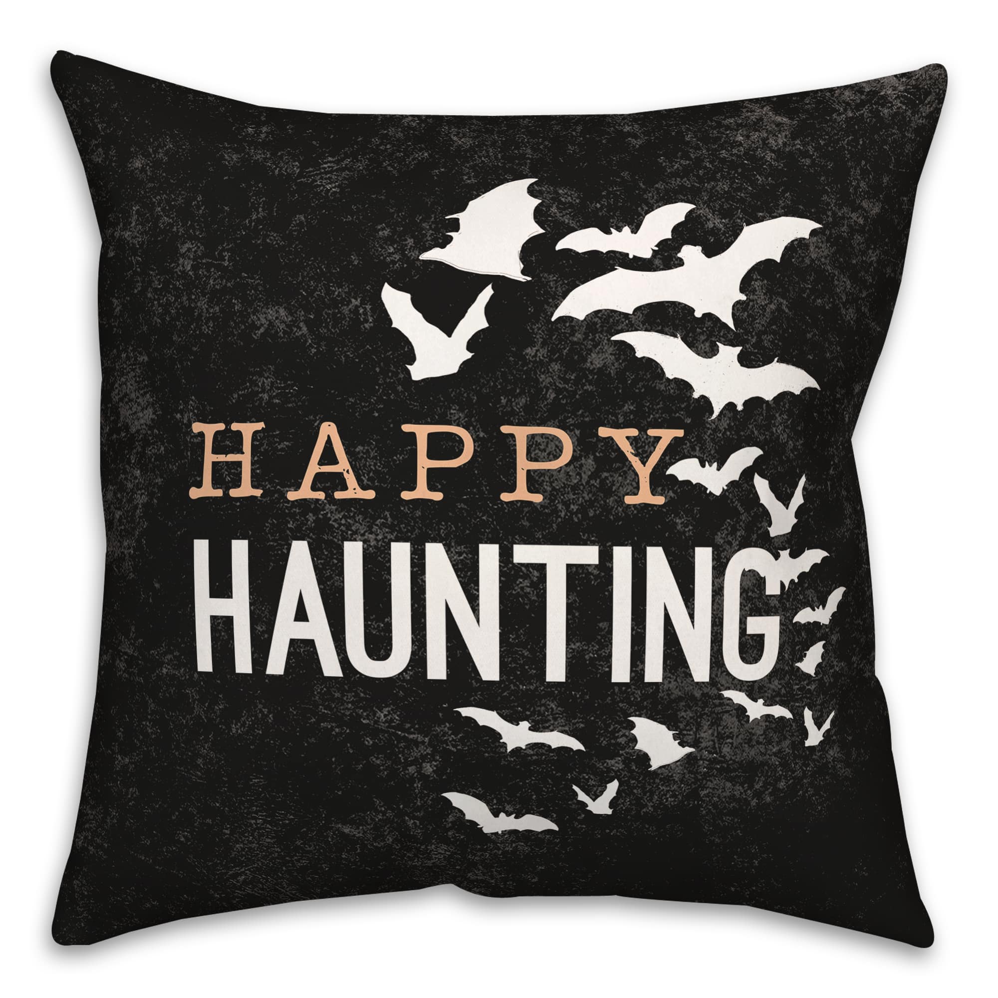 Happy Haunting Bats Throw Pillow | Michaels