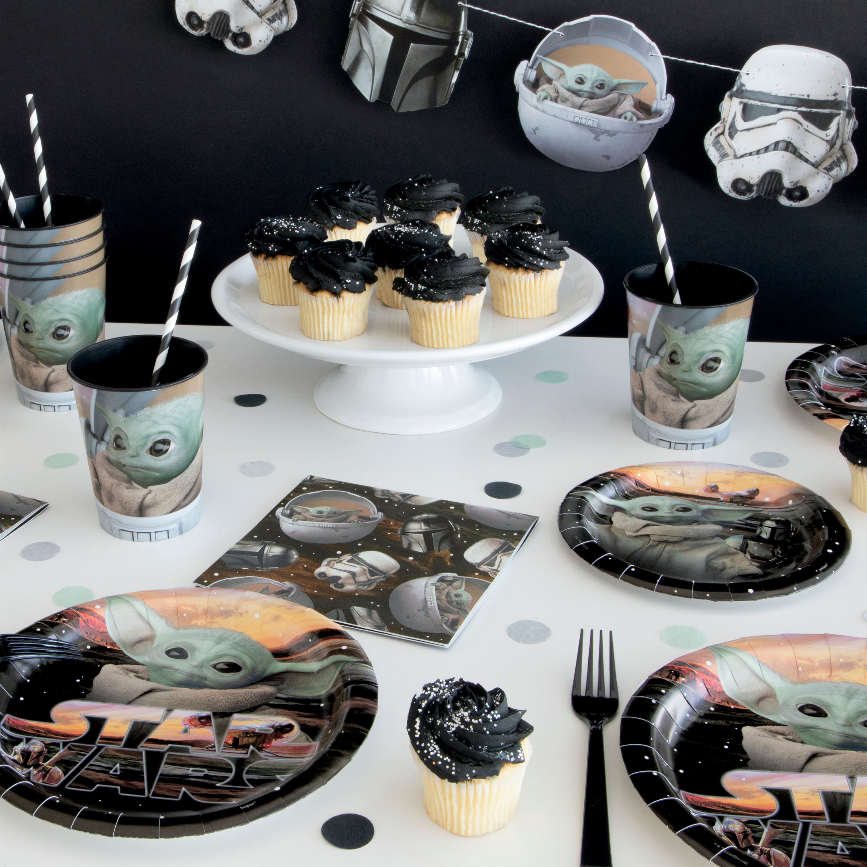 Star Wars Baby Yoda Party Plates Baby Yoda Party Supplies Star Wars Baby Yoda Party Plates Baby Yoda Party Supplies