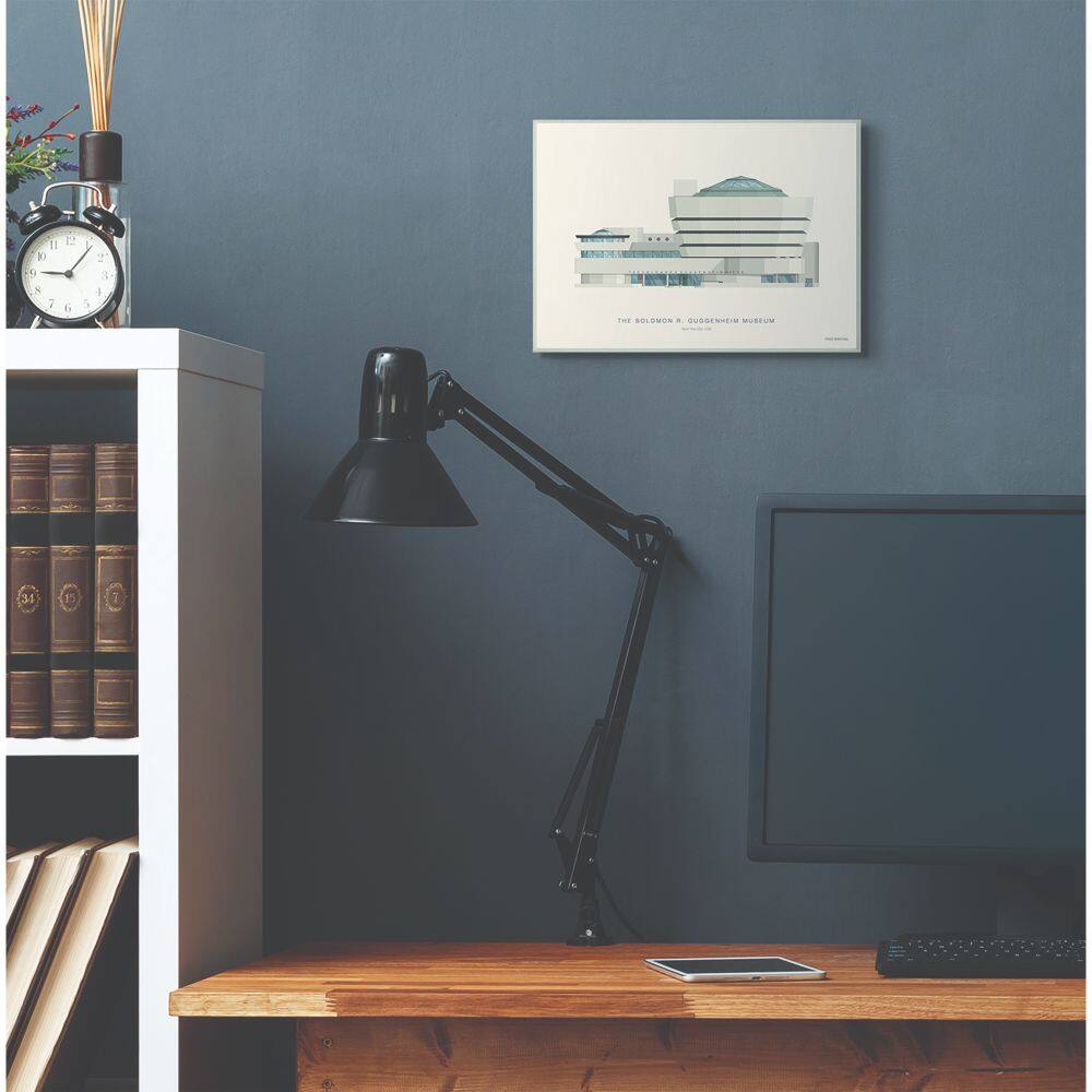 Stupell Industries Guggenheim Wooden Wall Plaque