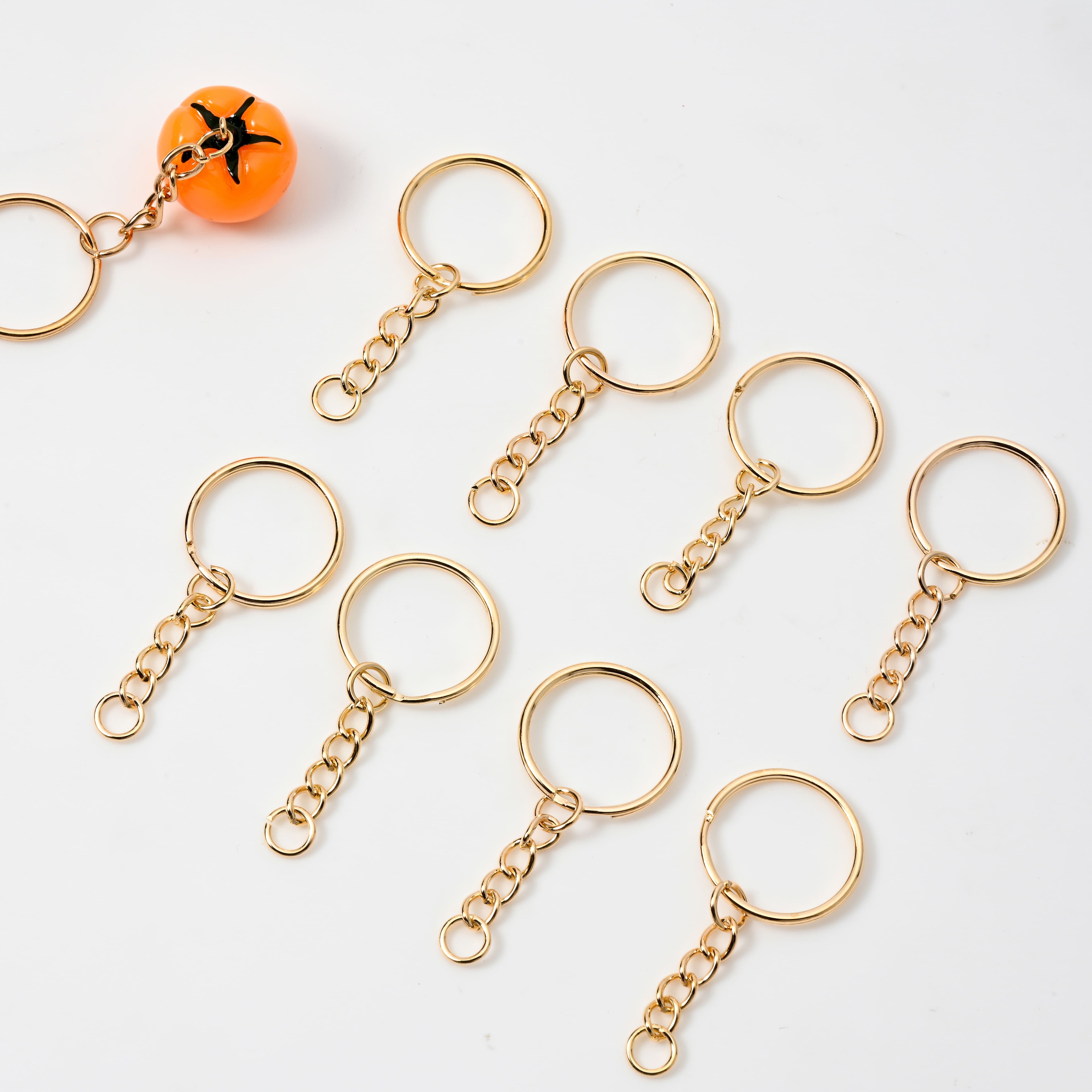 25mm Gold Split Key Ring, 50ct. by Bead Landing&#x2122;