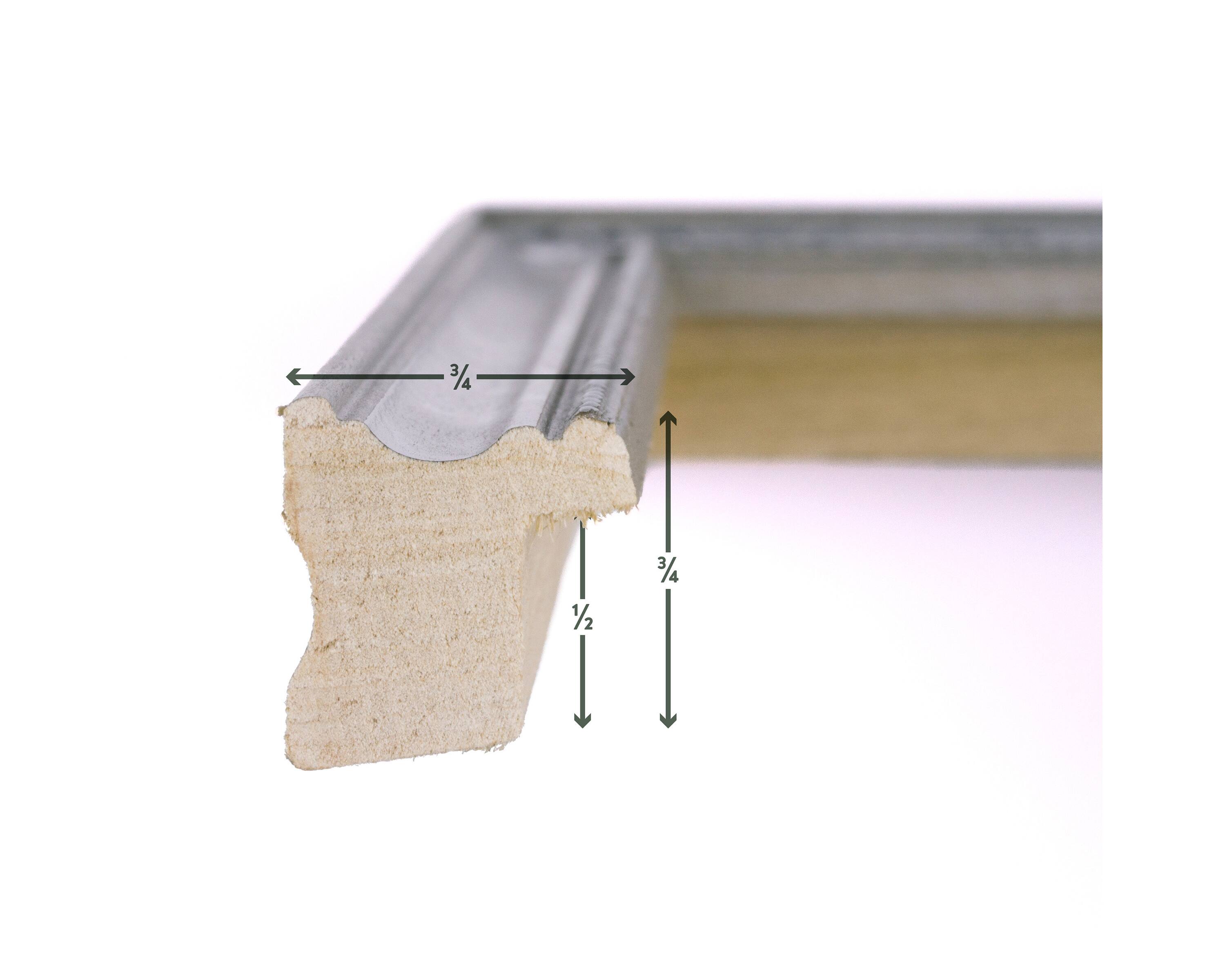 Craig Frames Stratton Aged Silver Picture Frame