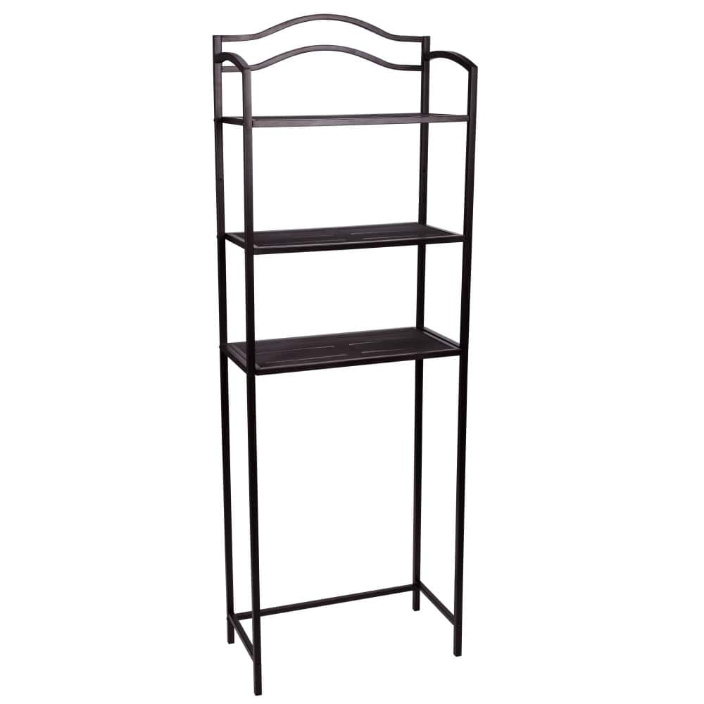 Household Essentials 3-Tier Metal Over the Toilet Storage Shelf