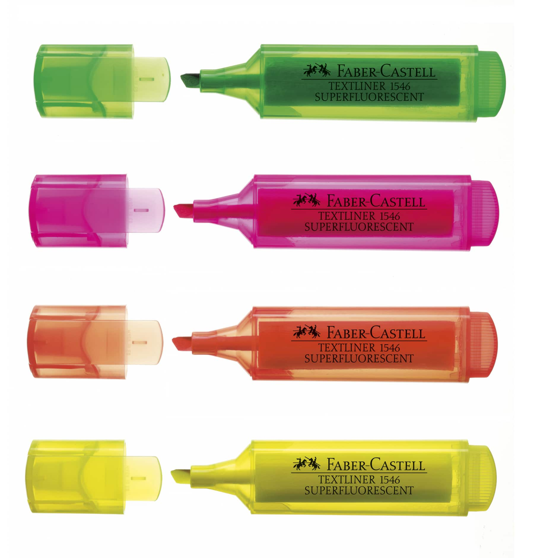 Faber-Castell 1546 Super Fluorescent Textliner - Yellow