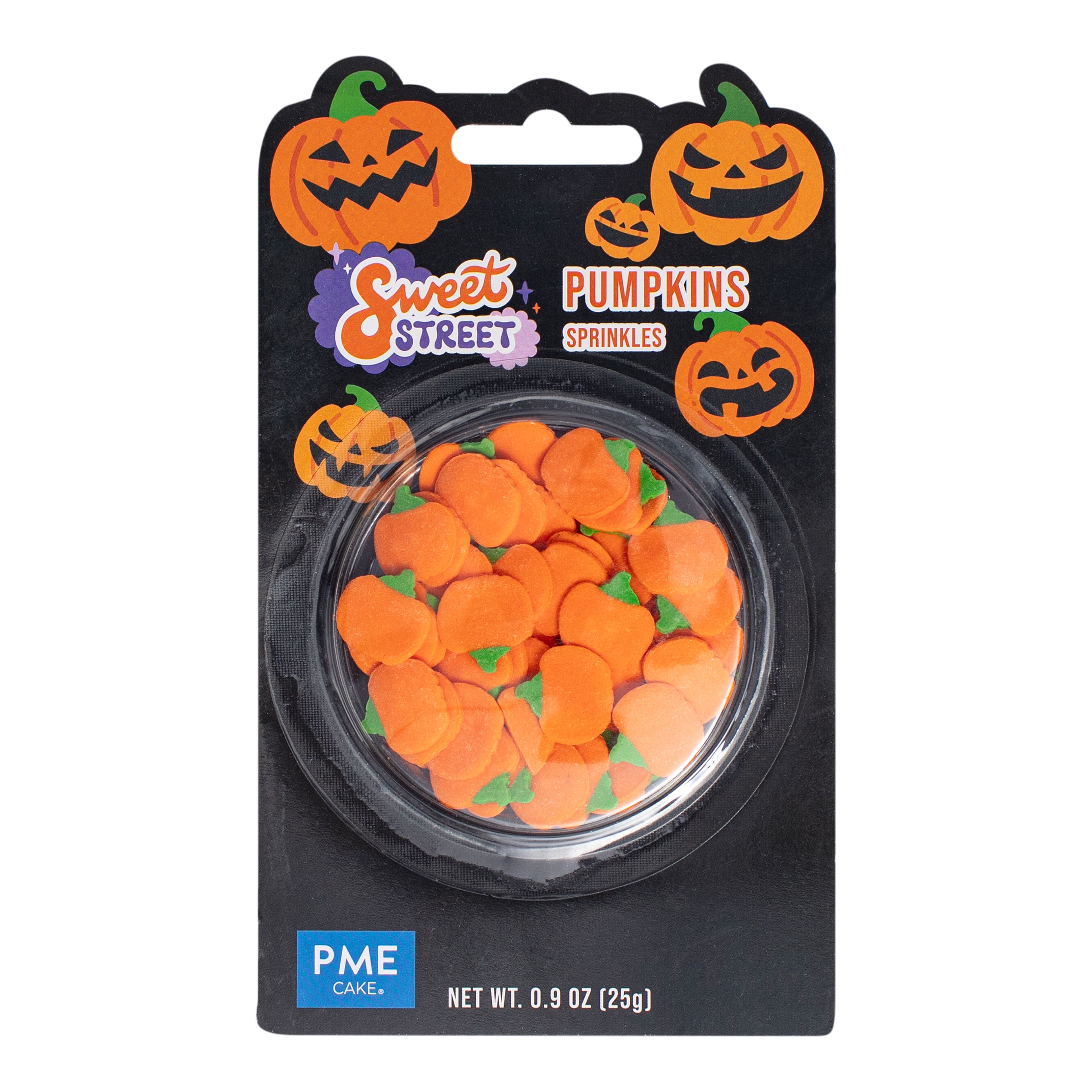 PME Cake Sweet Street&#xAE; Pumpkins Halloween Sprinkle Charms