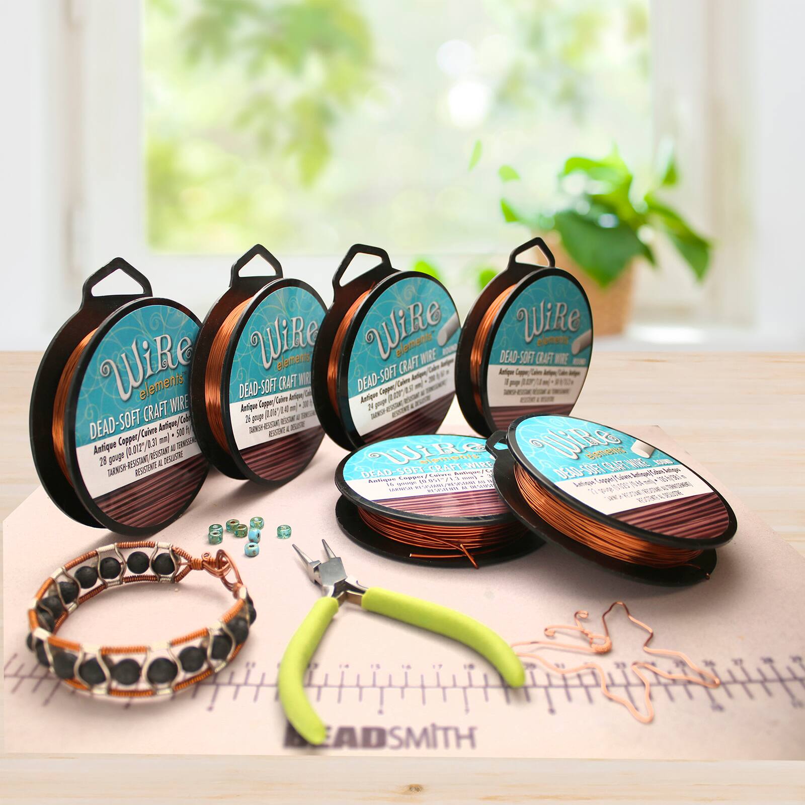 The Beadsmith® Wire Elements™ 18 Gauge Tarnish Resistant Soft Temper Wire, 50ft.