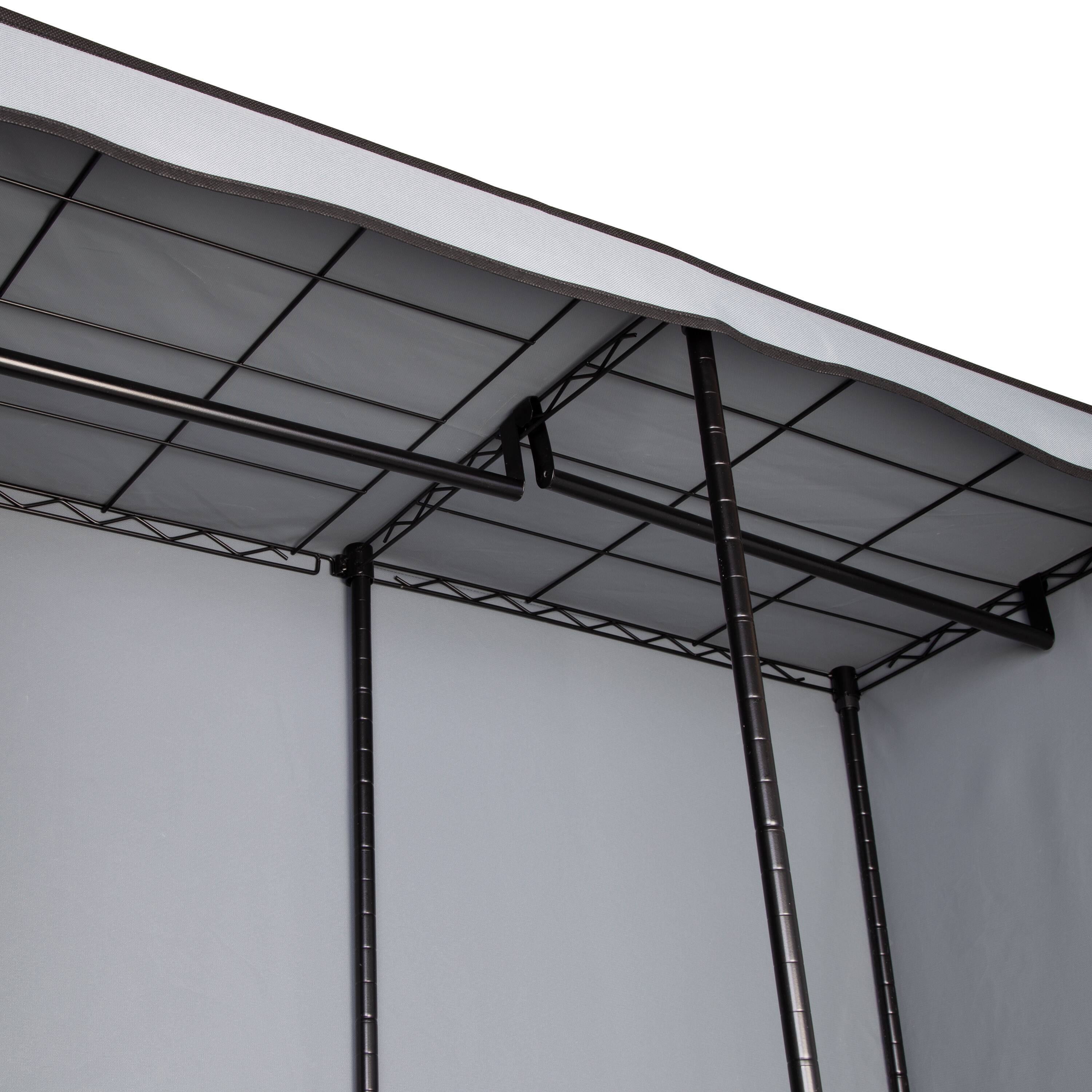 Honey Can Do 43" Clothes Storage Wardrobe With Drawers