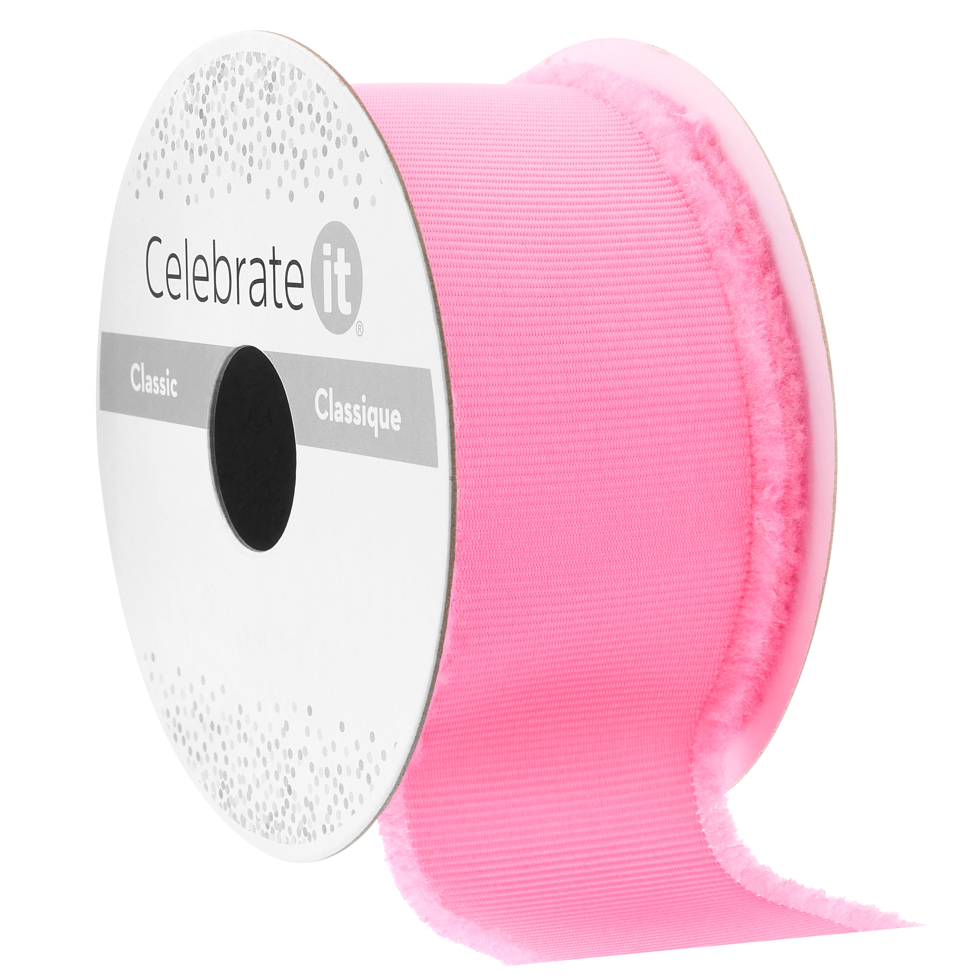 1.5&#x22; x 3yd. Fringed Edge Ribbon by Celebrate It&#xAE;