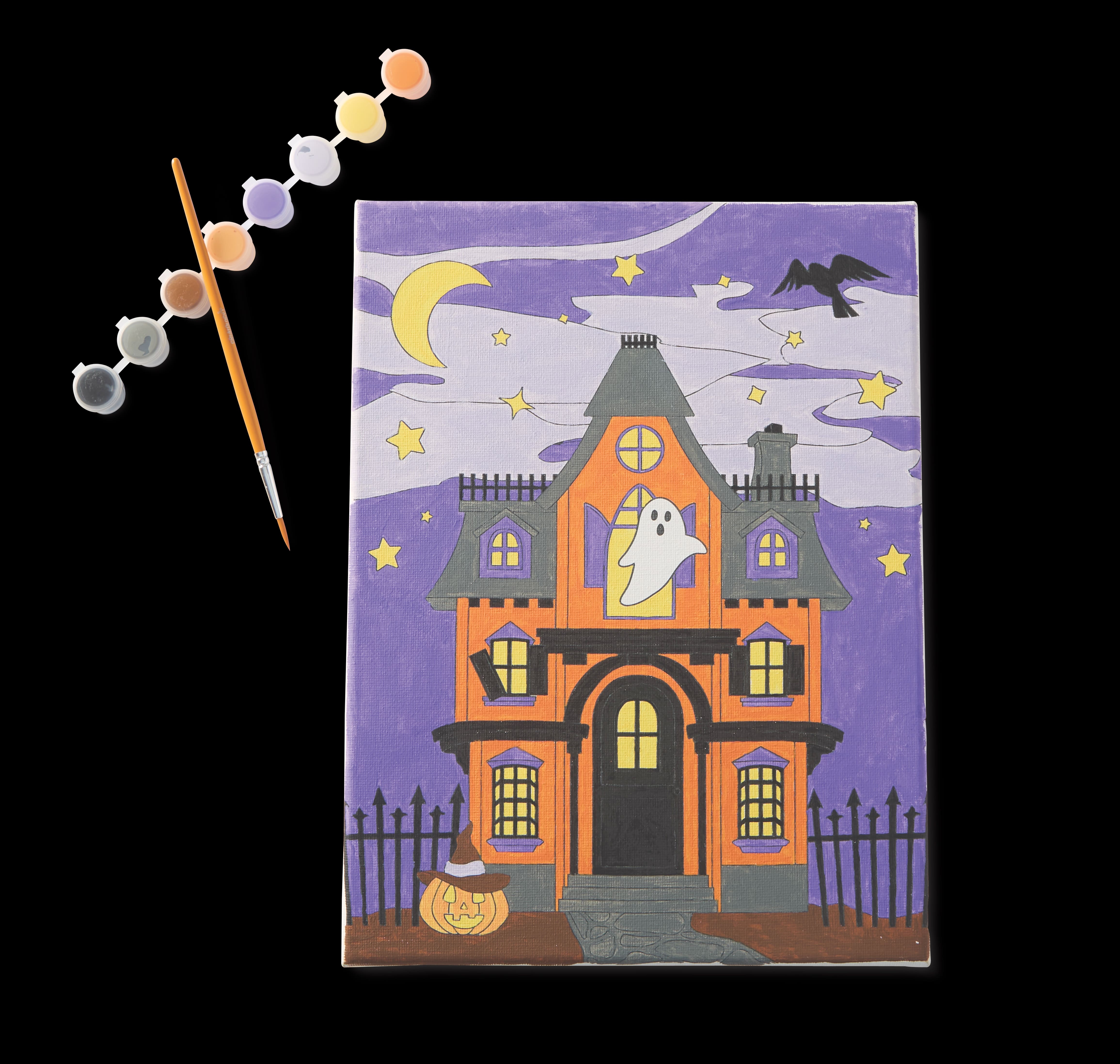 Haunted Mansion Canvas Painting Kit by Creatology™