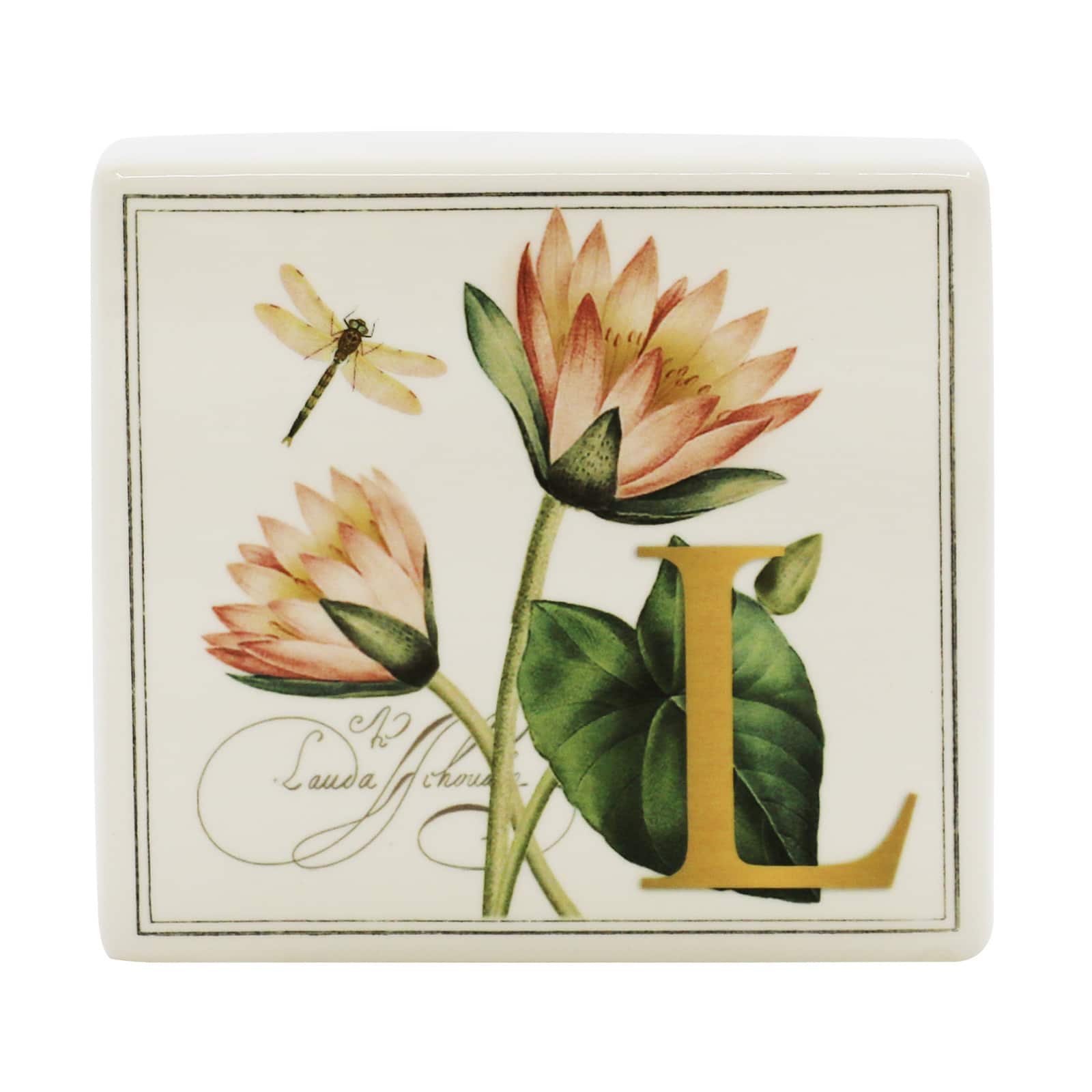 4.5&#x22; Lily Monogram Tabletop Block by Ashland&#xAE; 