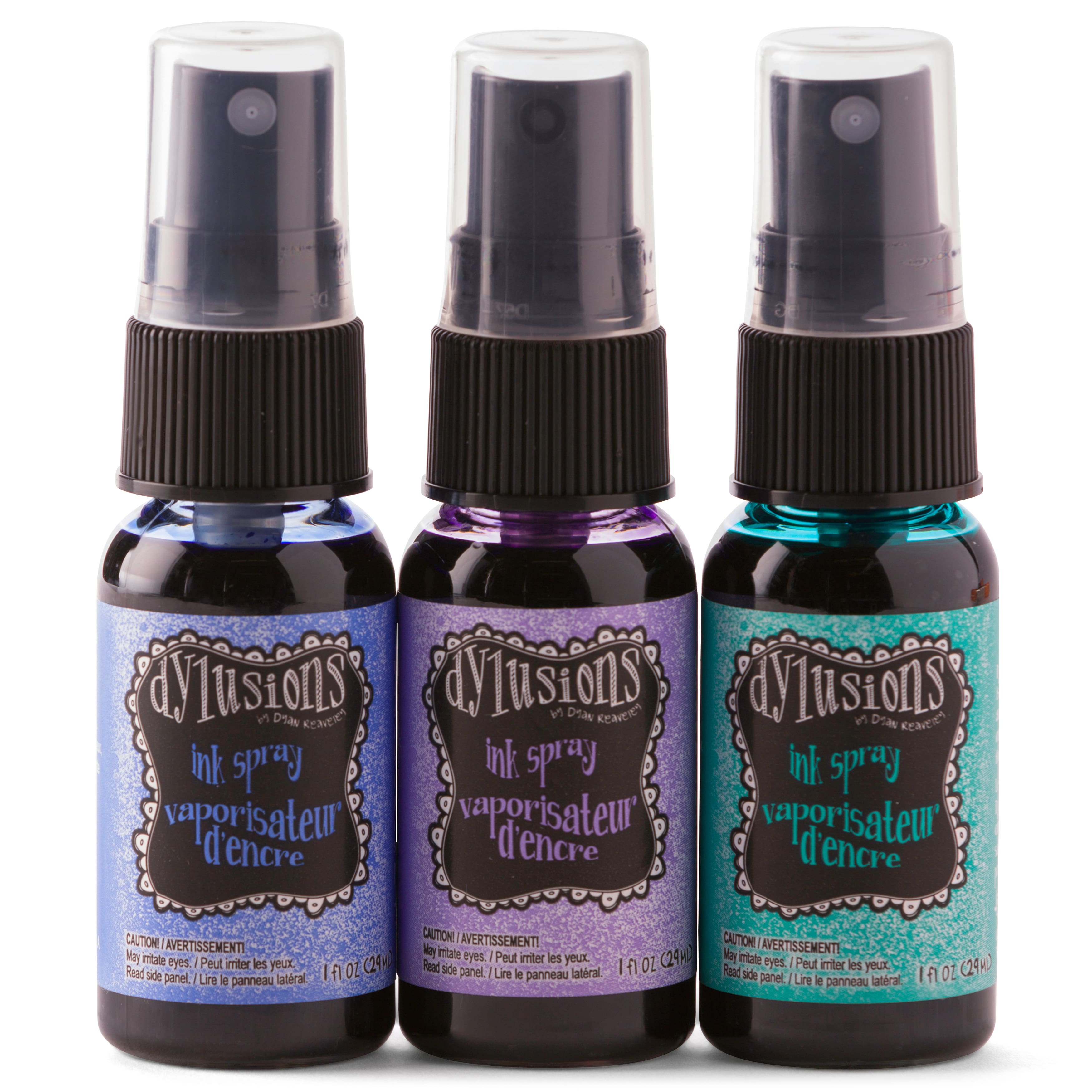 6 Packs: 3 ct. (18 total) Dylusions Ink Spray Set 1