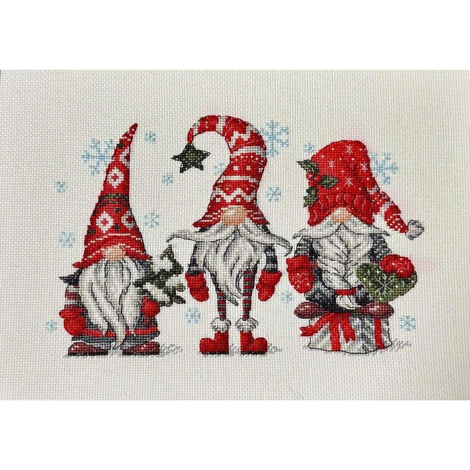 RIOLIS Gnomes Counted Cross Stitch Kit